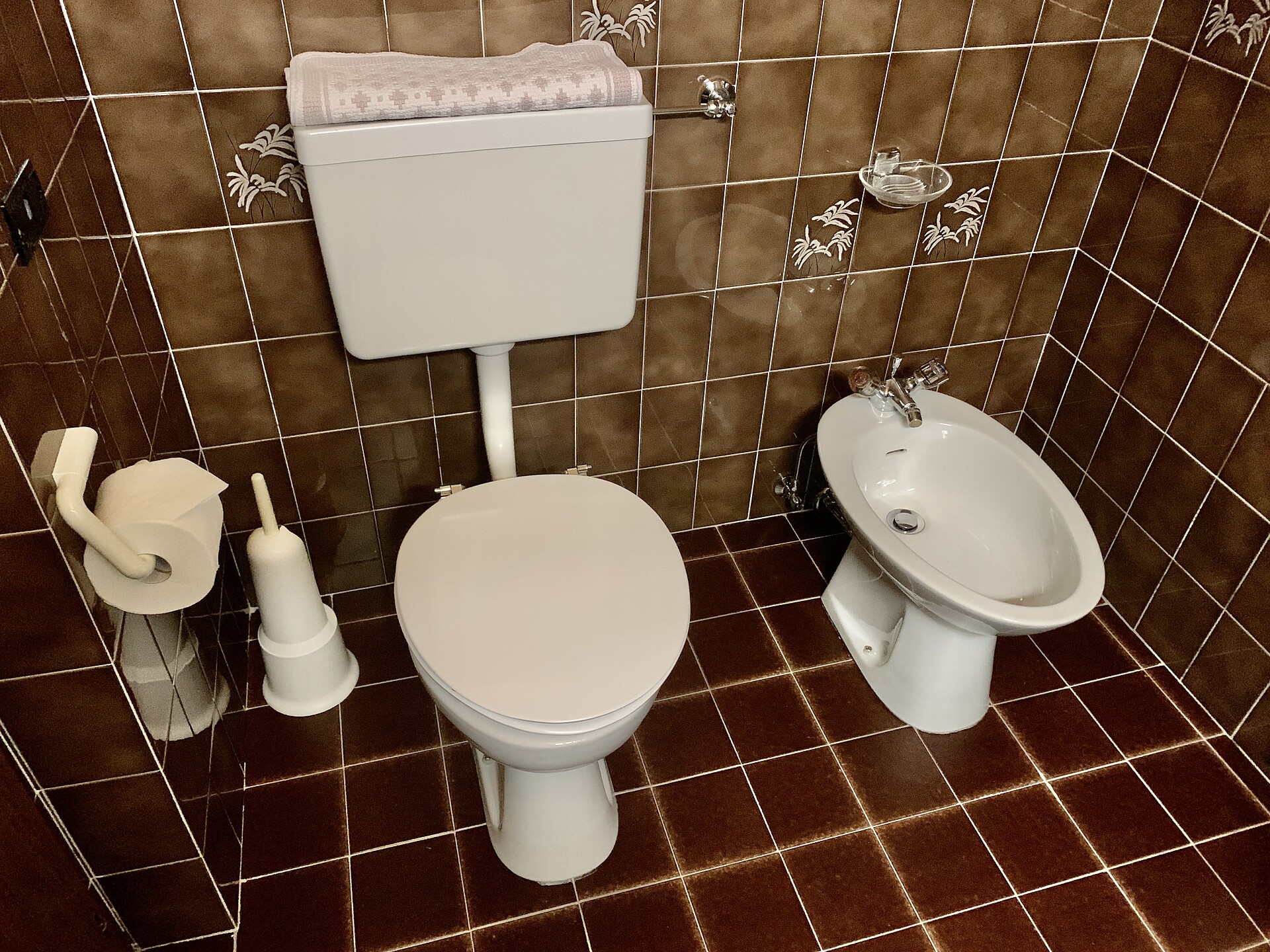 bathroom with bidet