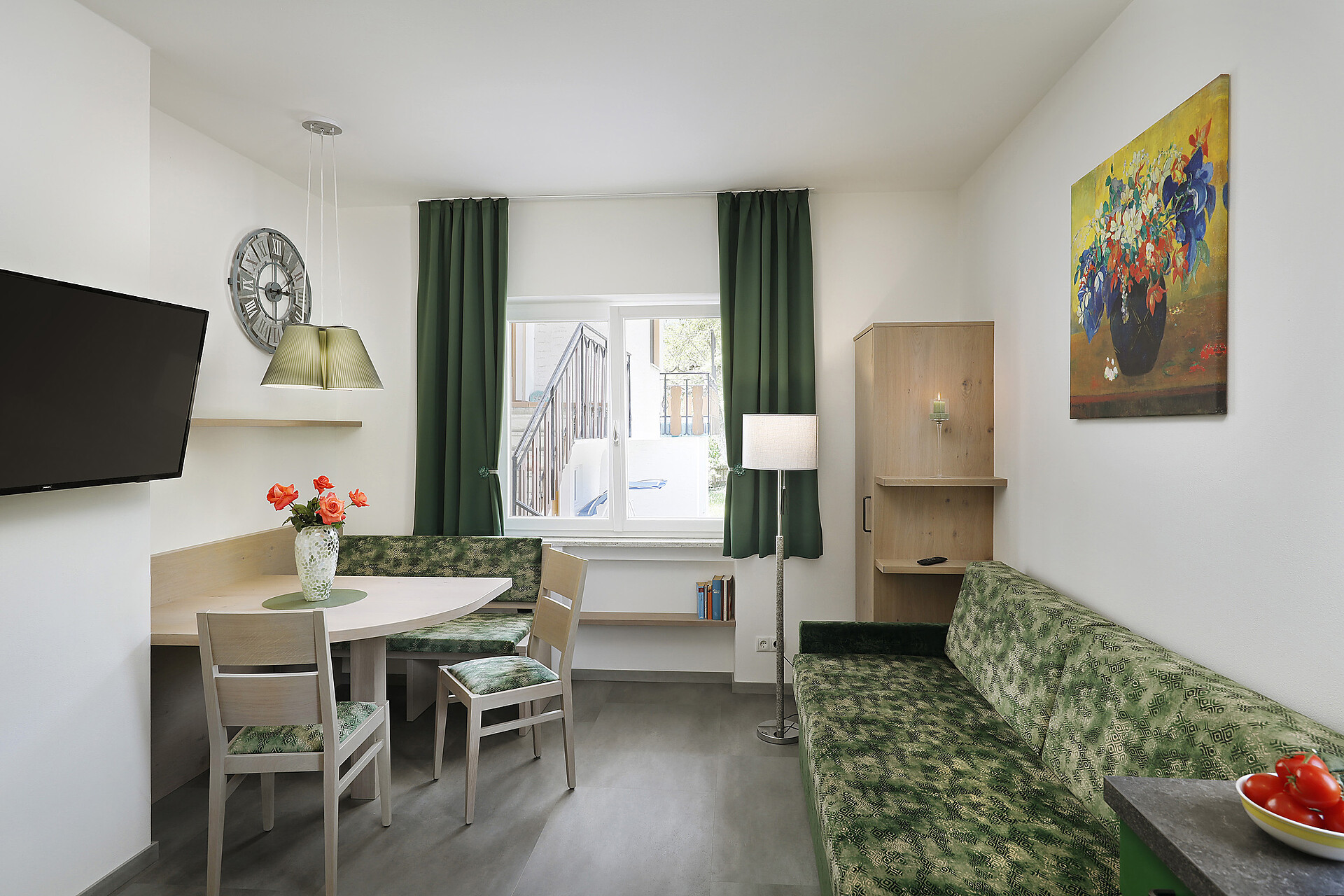 green holiday flat