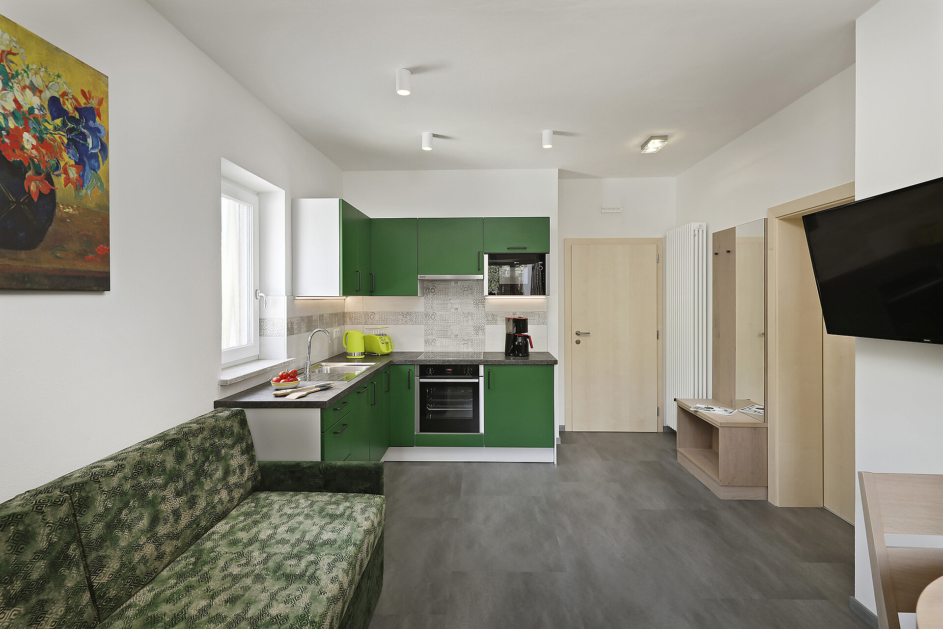 green holiday flat