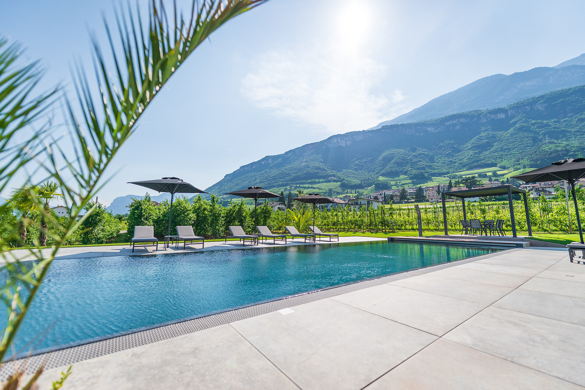 Pool mit Salzwasser