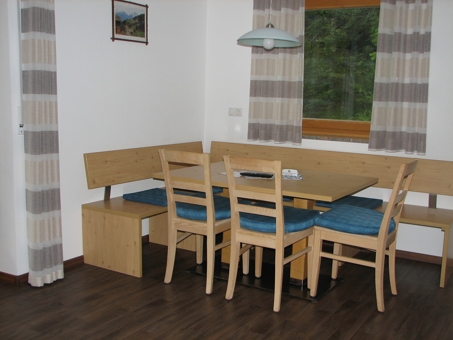 Kitchen and living room