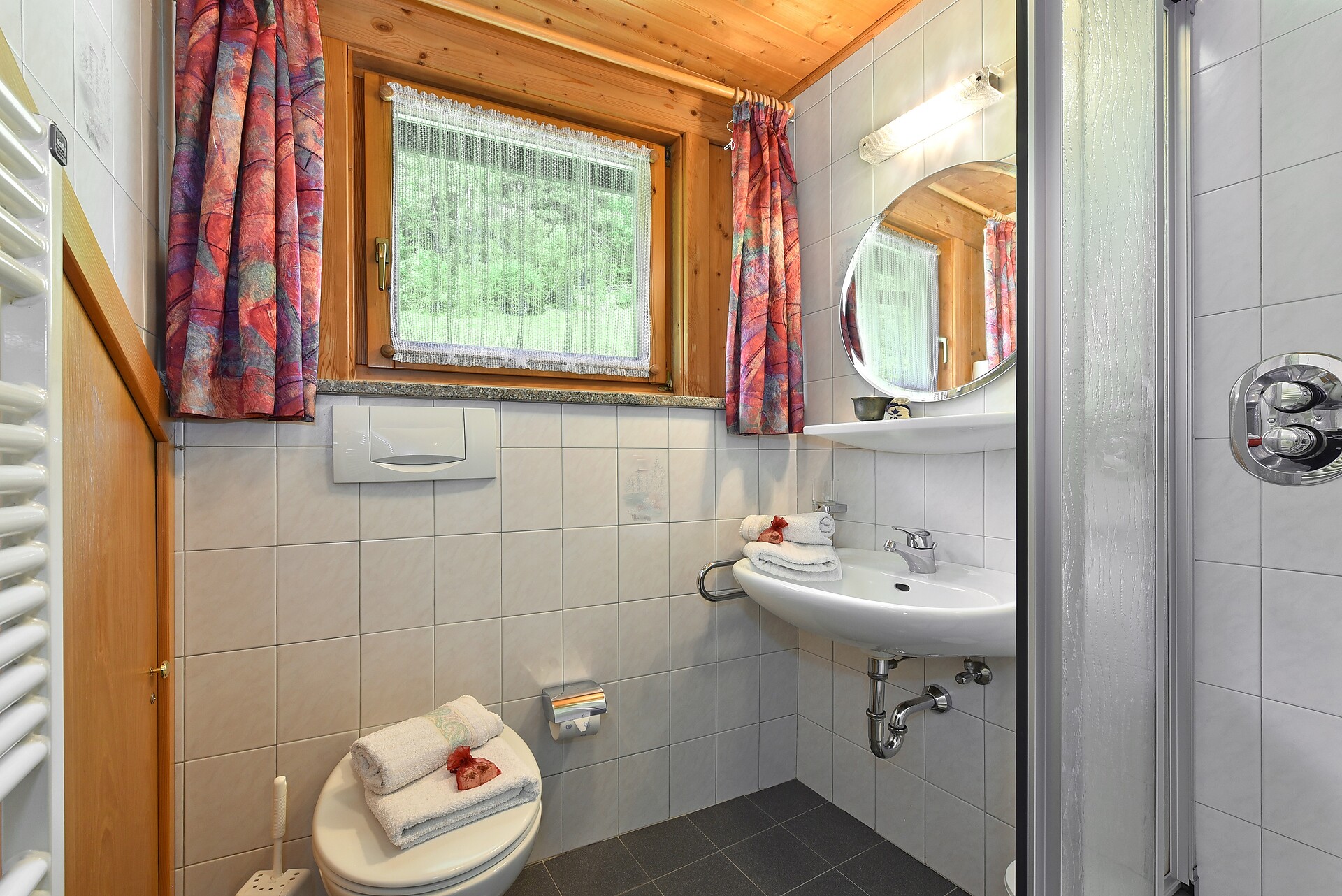 Bagno Vista sul paese
