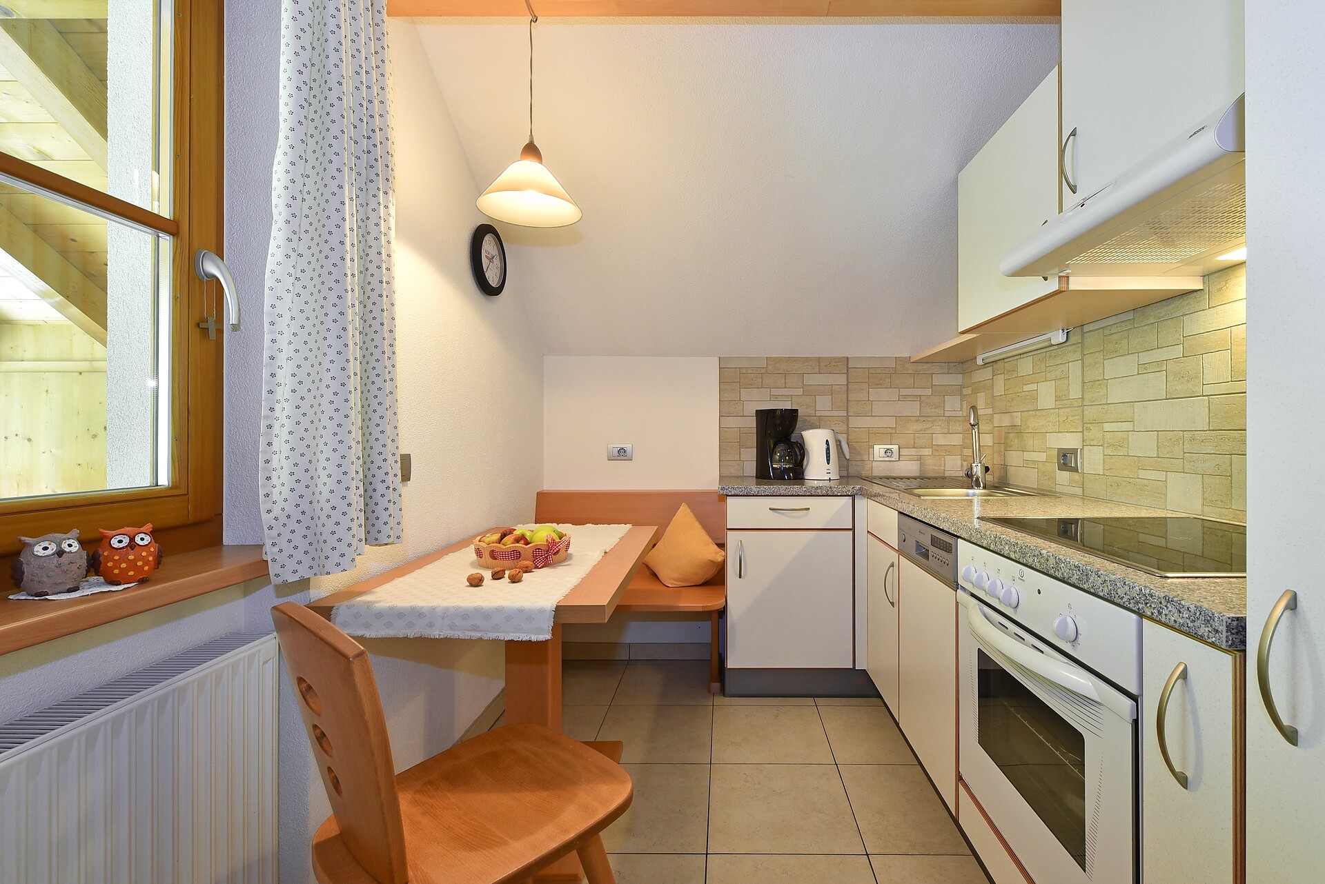 Cucina Vista sul paese