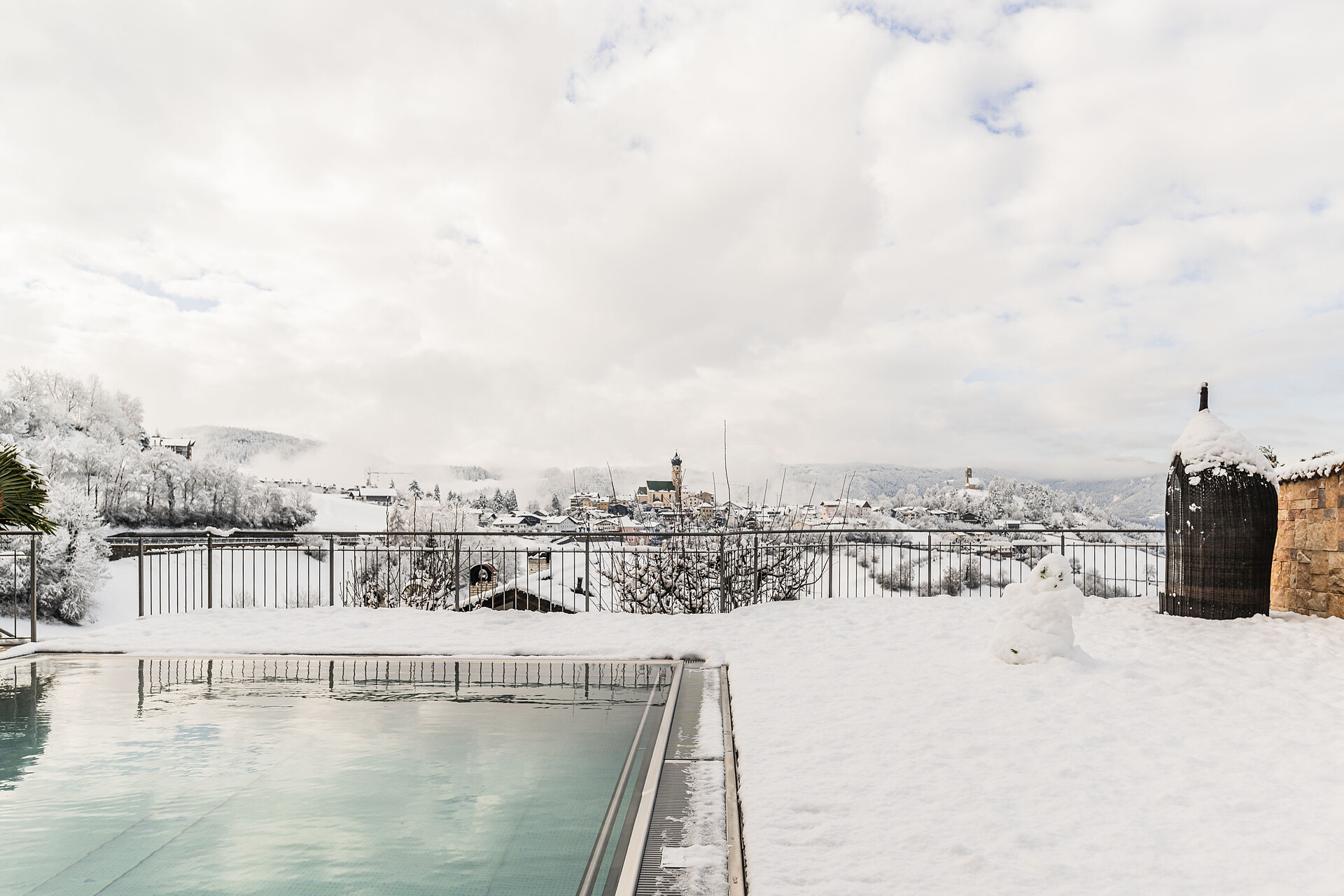 Poll inklusive Panoramablick