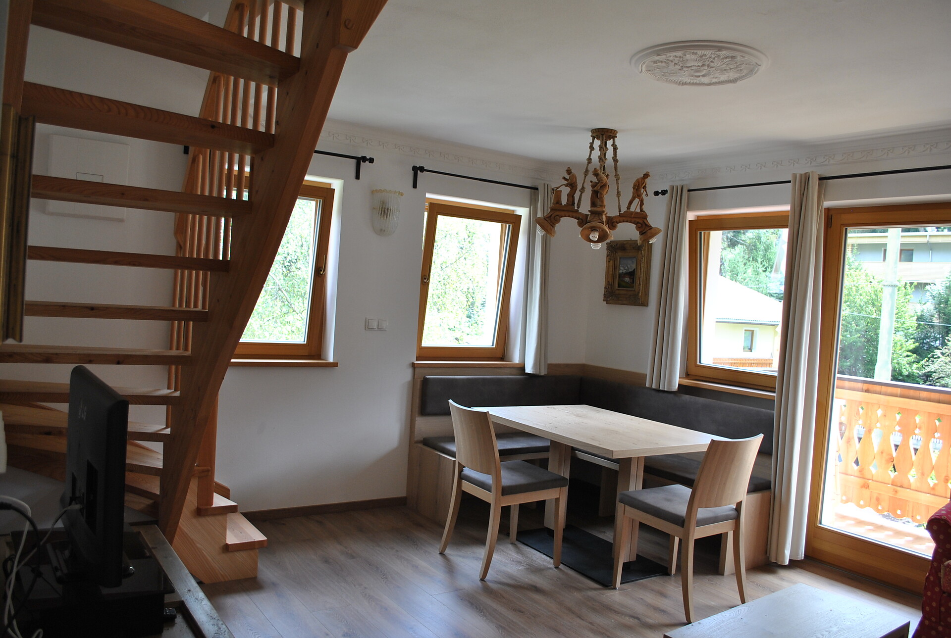 Wohnzimmer voller Licht