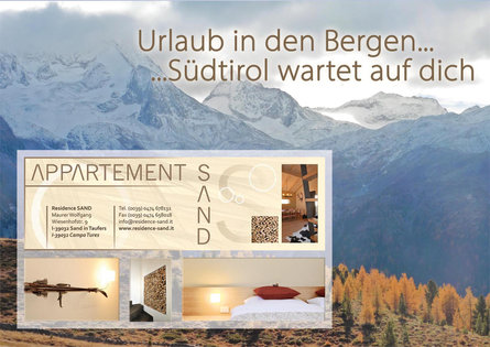 Residence Sand Sand in Taufers/Campo Tures 2 suedtirol.info