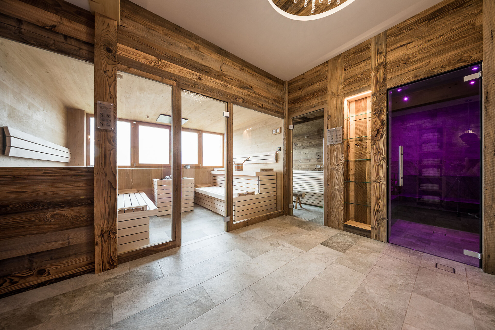 Finnische Sauna, Heu