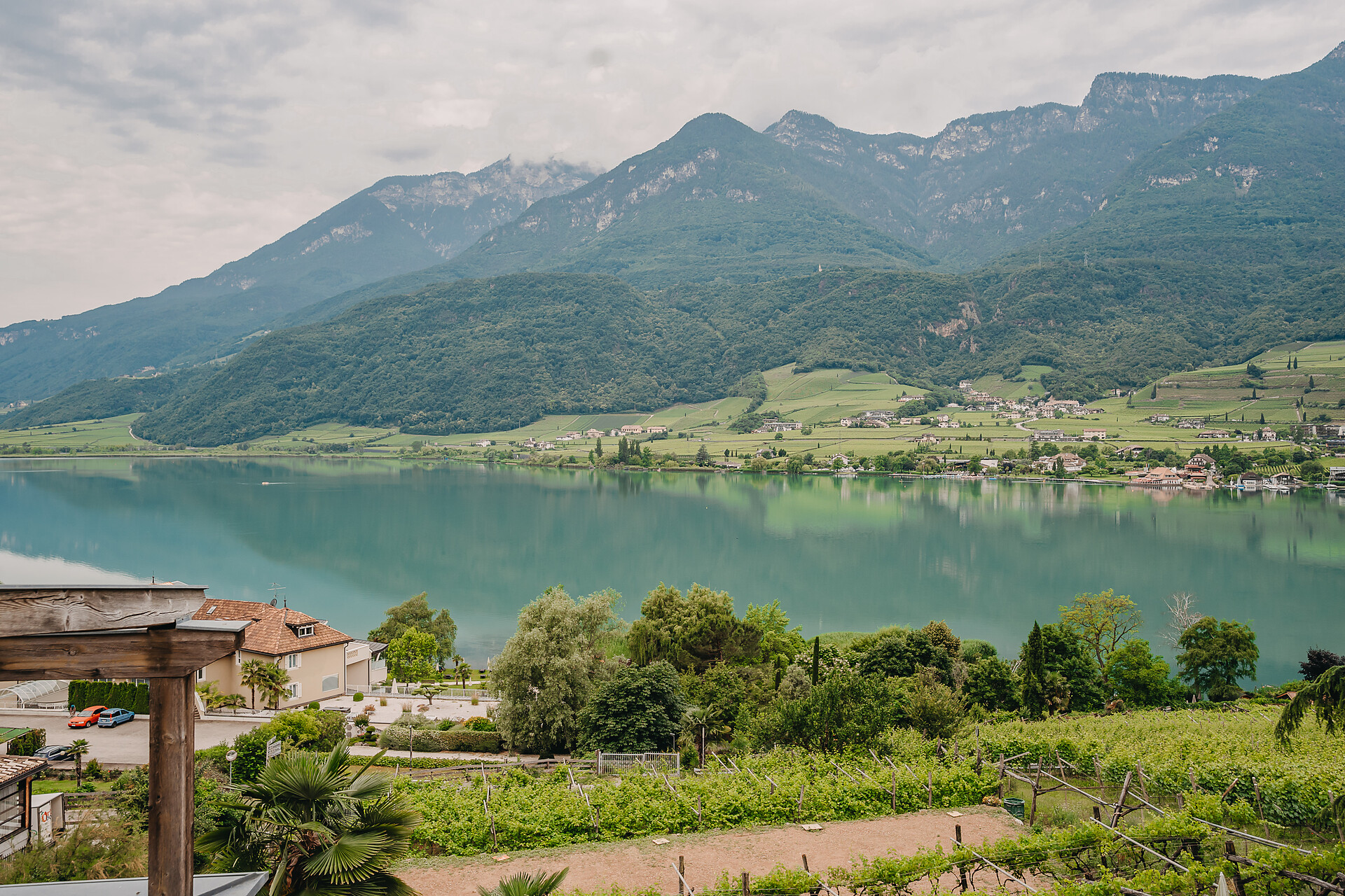 Veduta della residence e dintorni