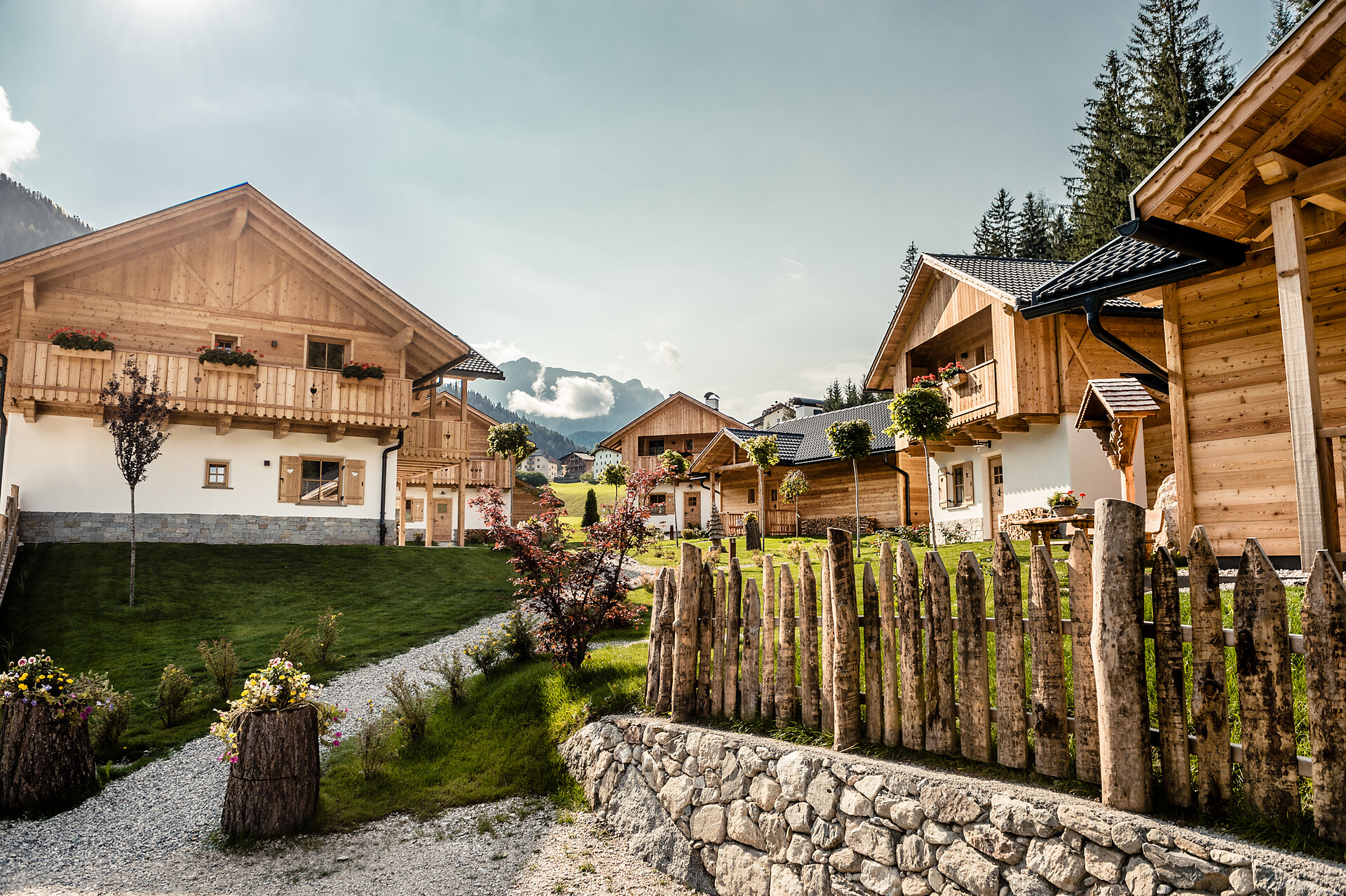 Pradel Dolomites in summer