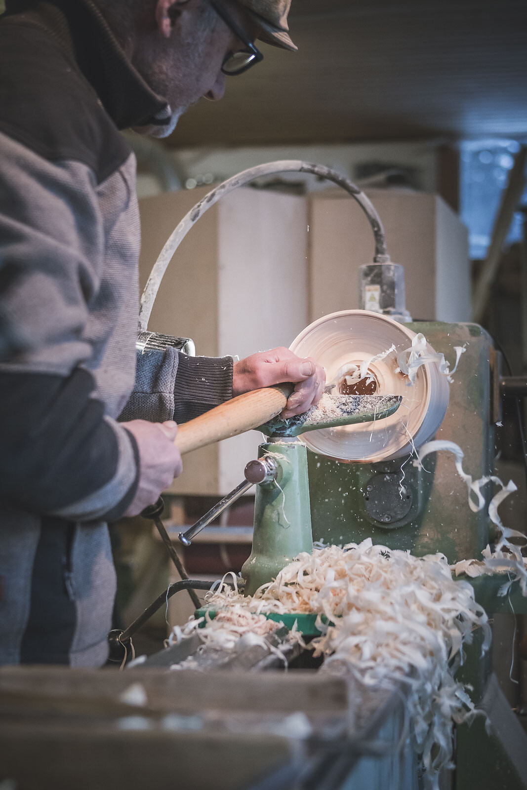 Handwerk am Hof: Drechseln