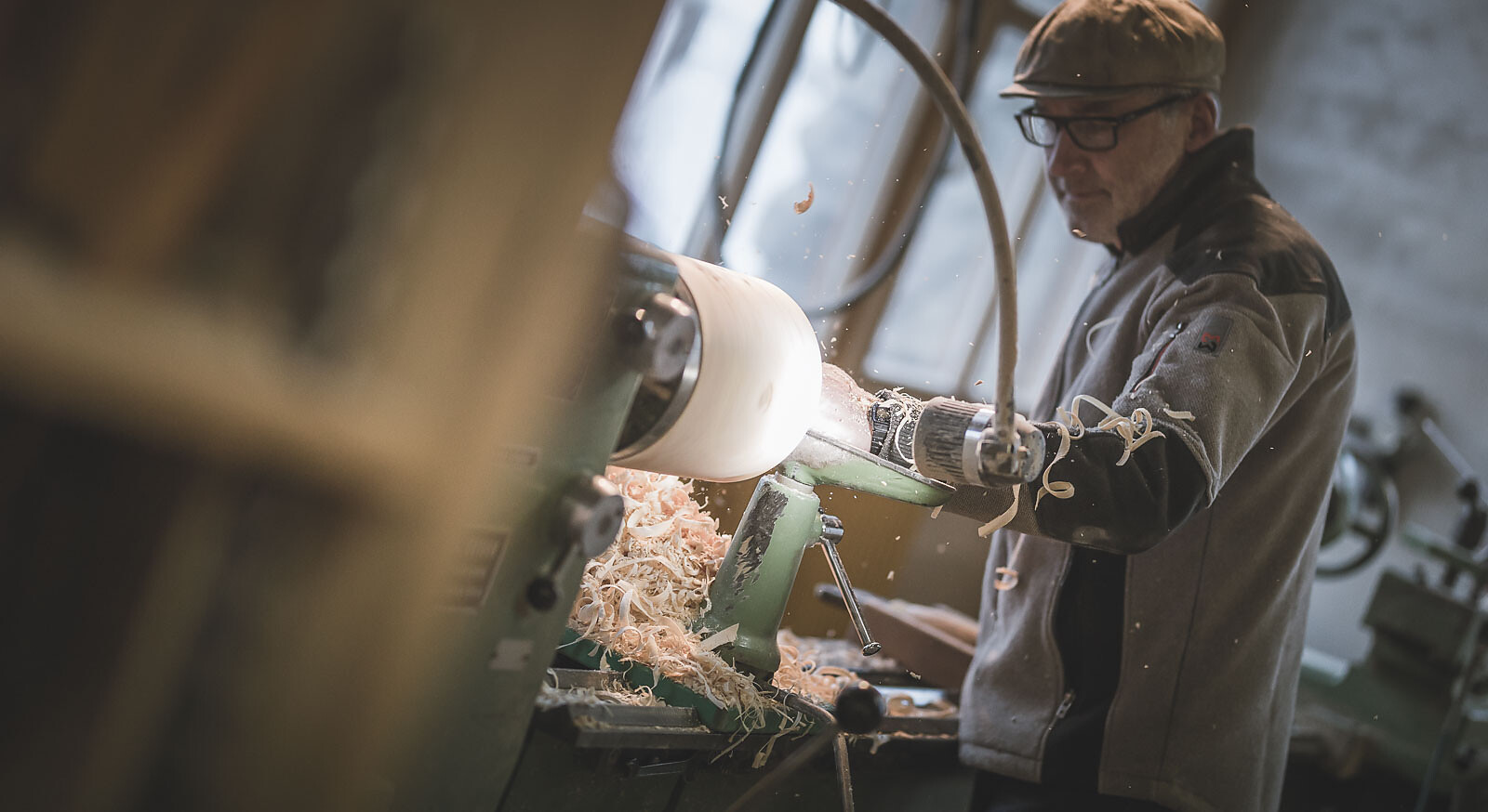Handwerk am Hof: Drechseln