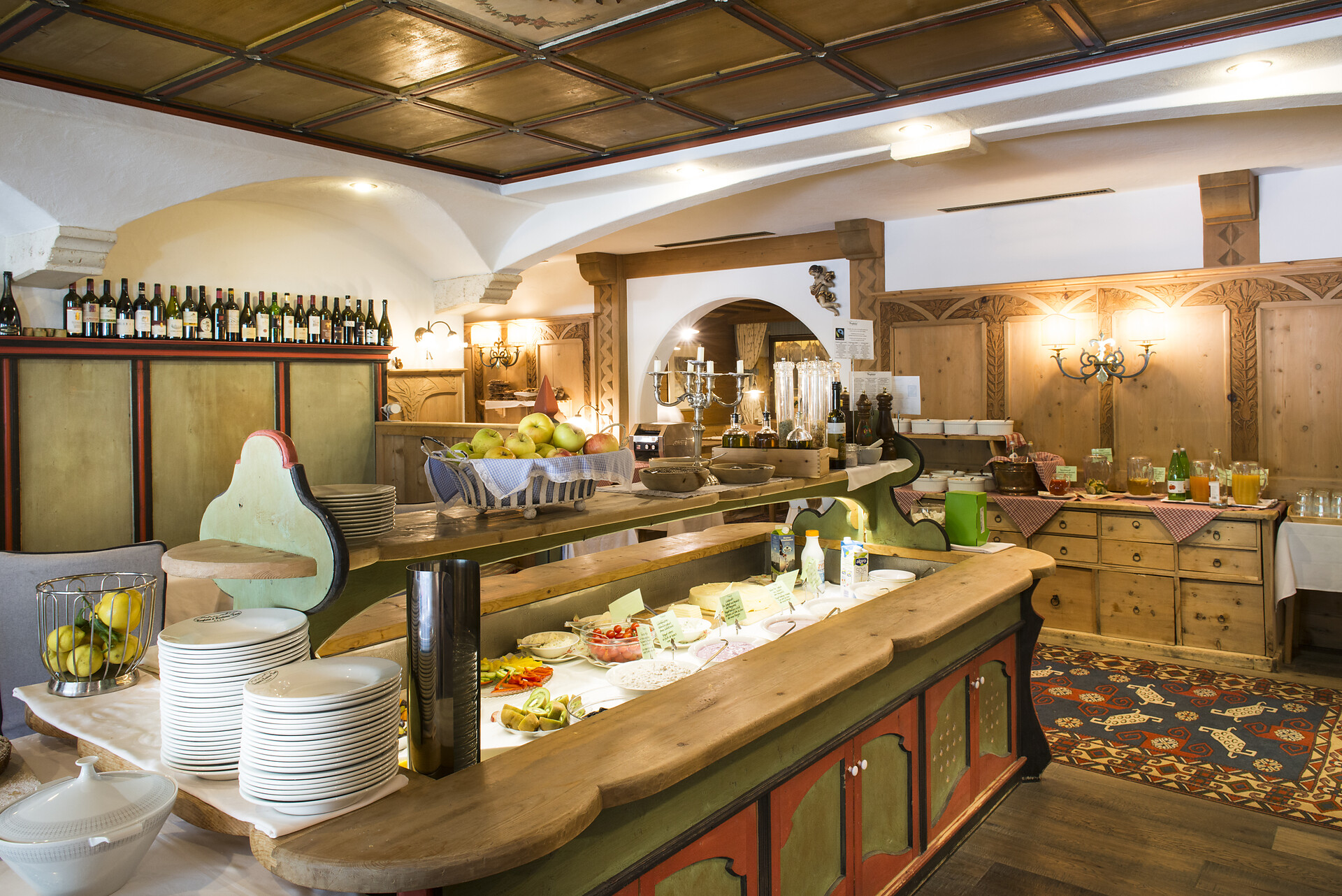 Berghotel breakfest buffet