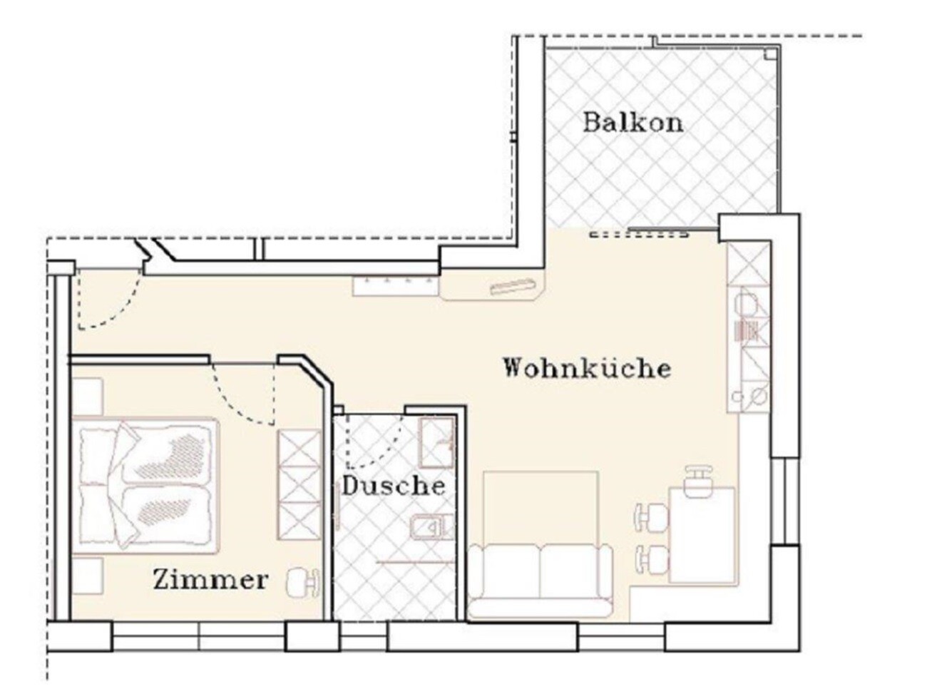 Schöne Aussicht