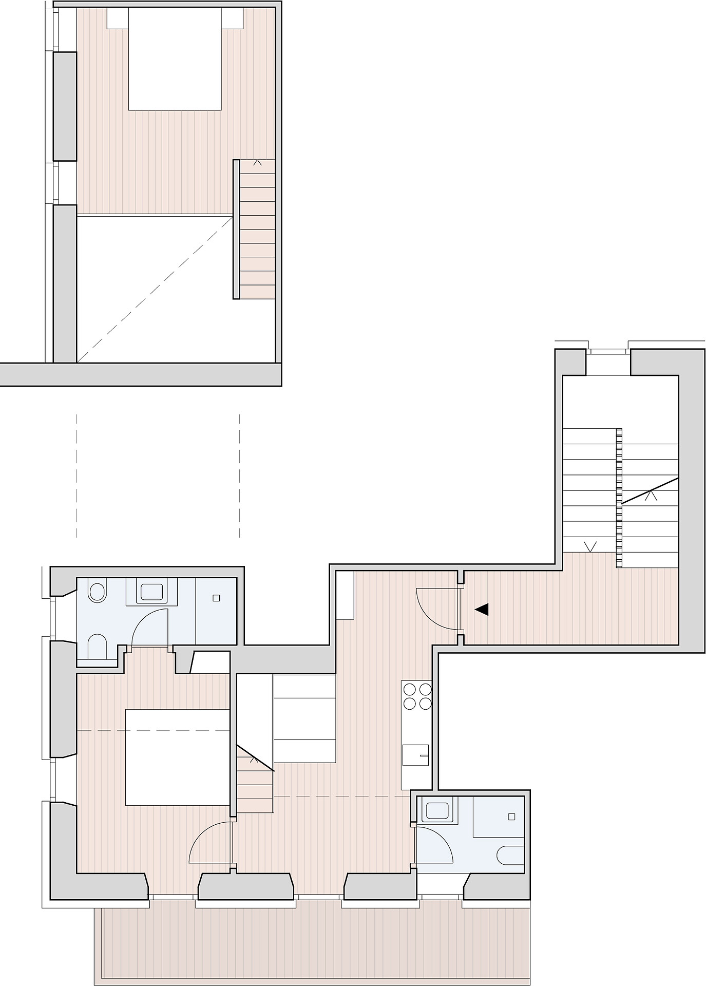 apartment for 4 people