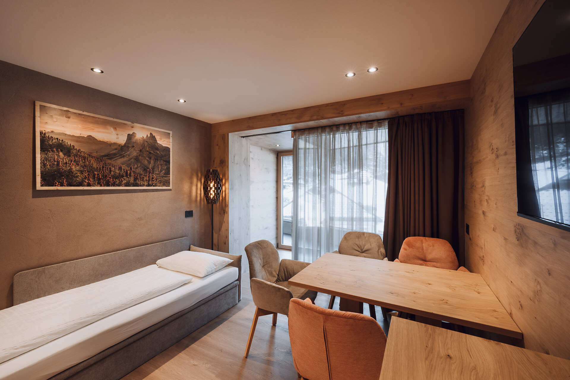 Letto aggiuntivo in soggiorno Appartamento n2