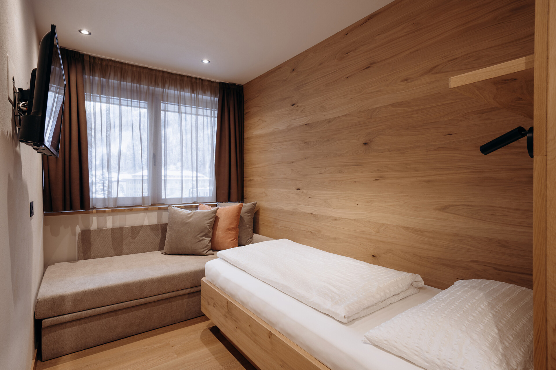 Camera con uno o due letti singoli Appartamento n4