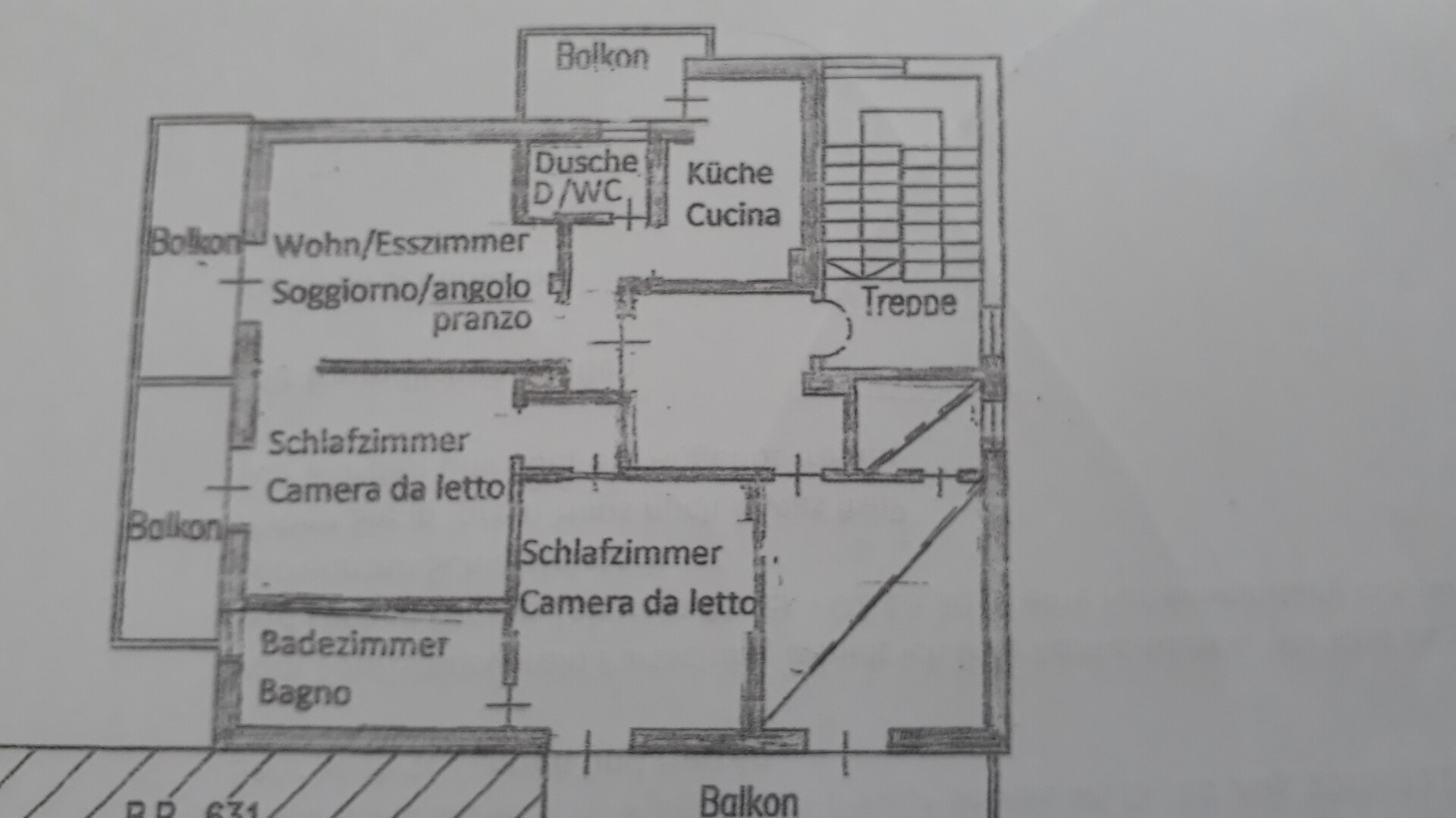 layout appartment
