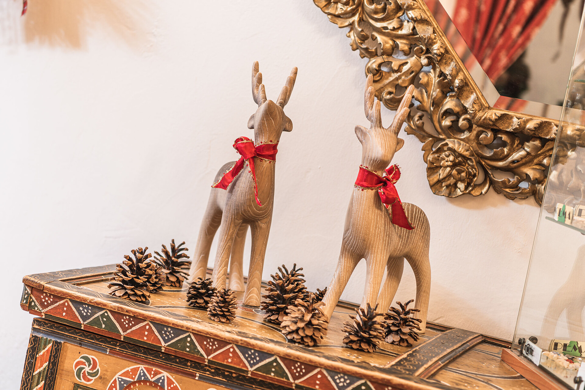 Dettaglio cervi Natale 1
