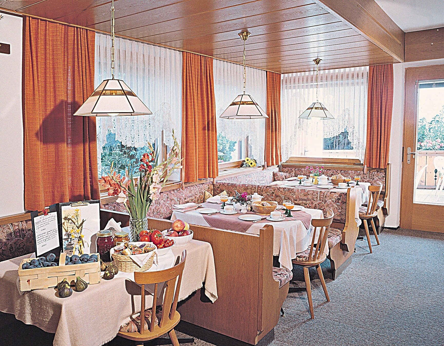 Breakfast Room Garni Sonnleiten Tyrol SouthTyrol Italy