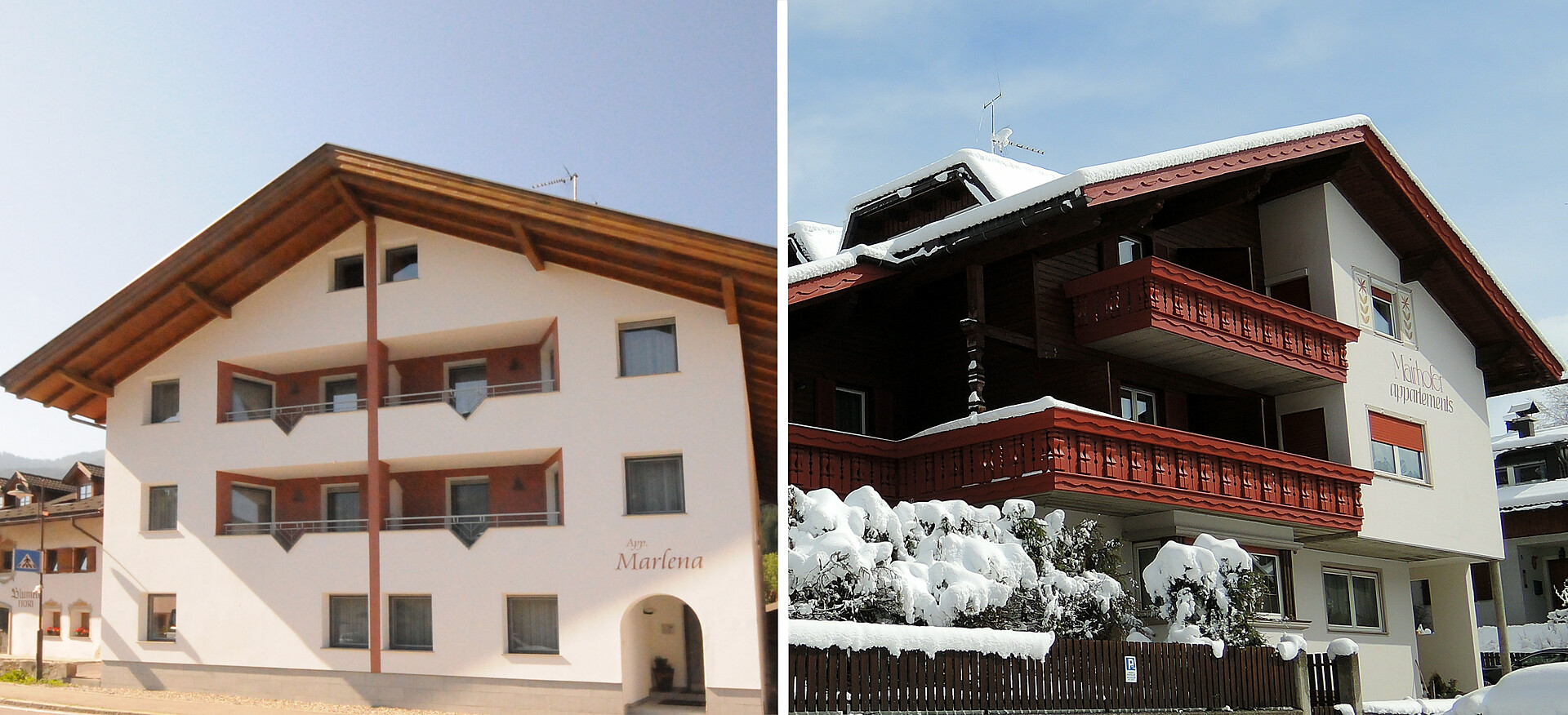 Appartements Mairhofer & Appartements Marlena