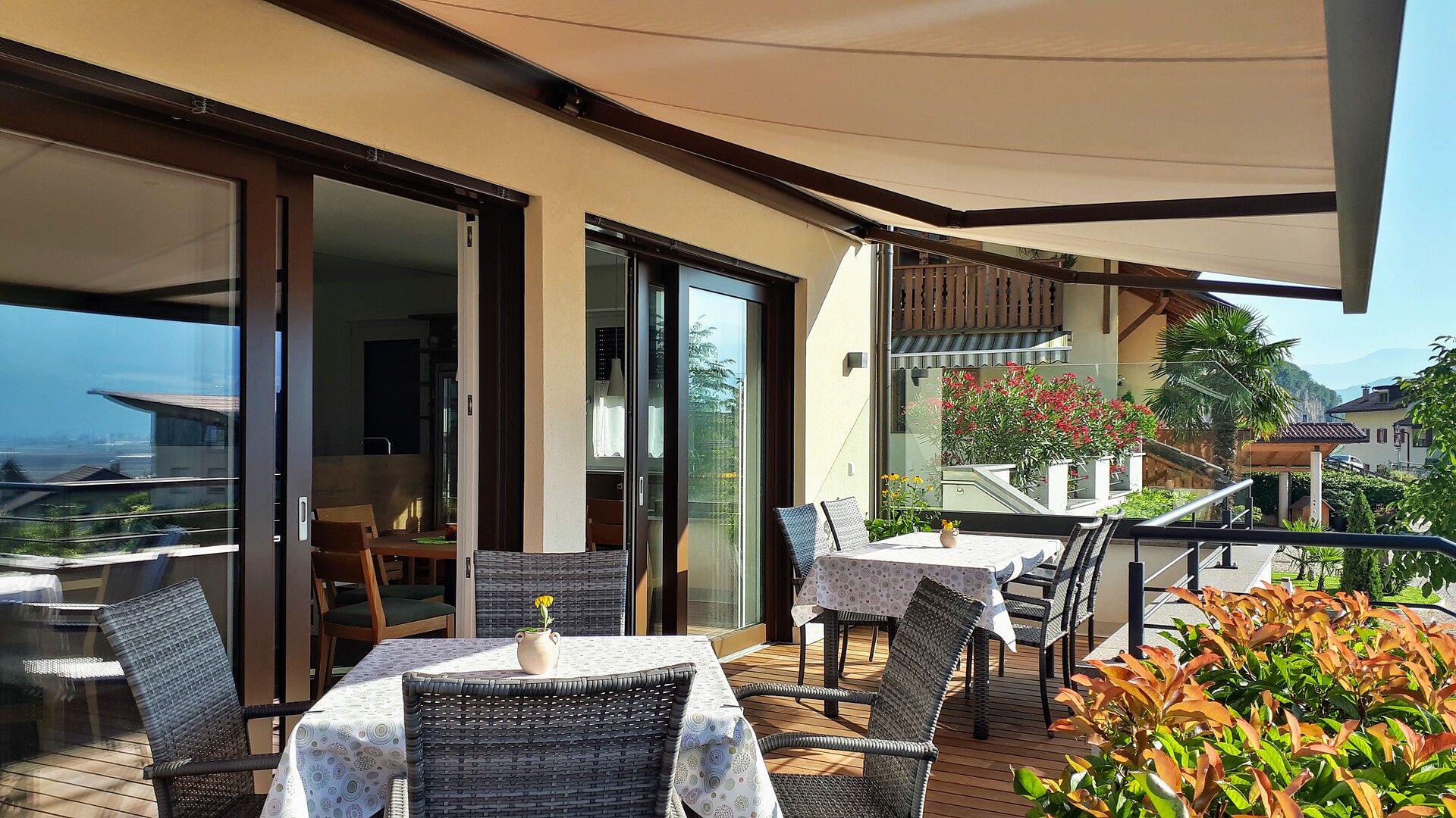 Breakfast terrace