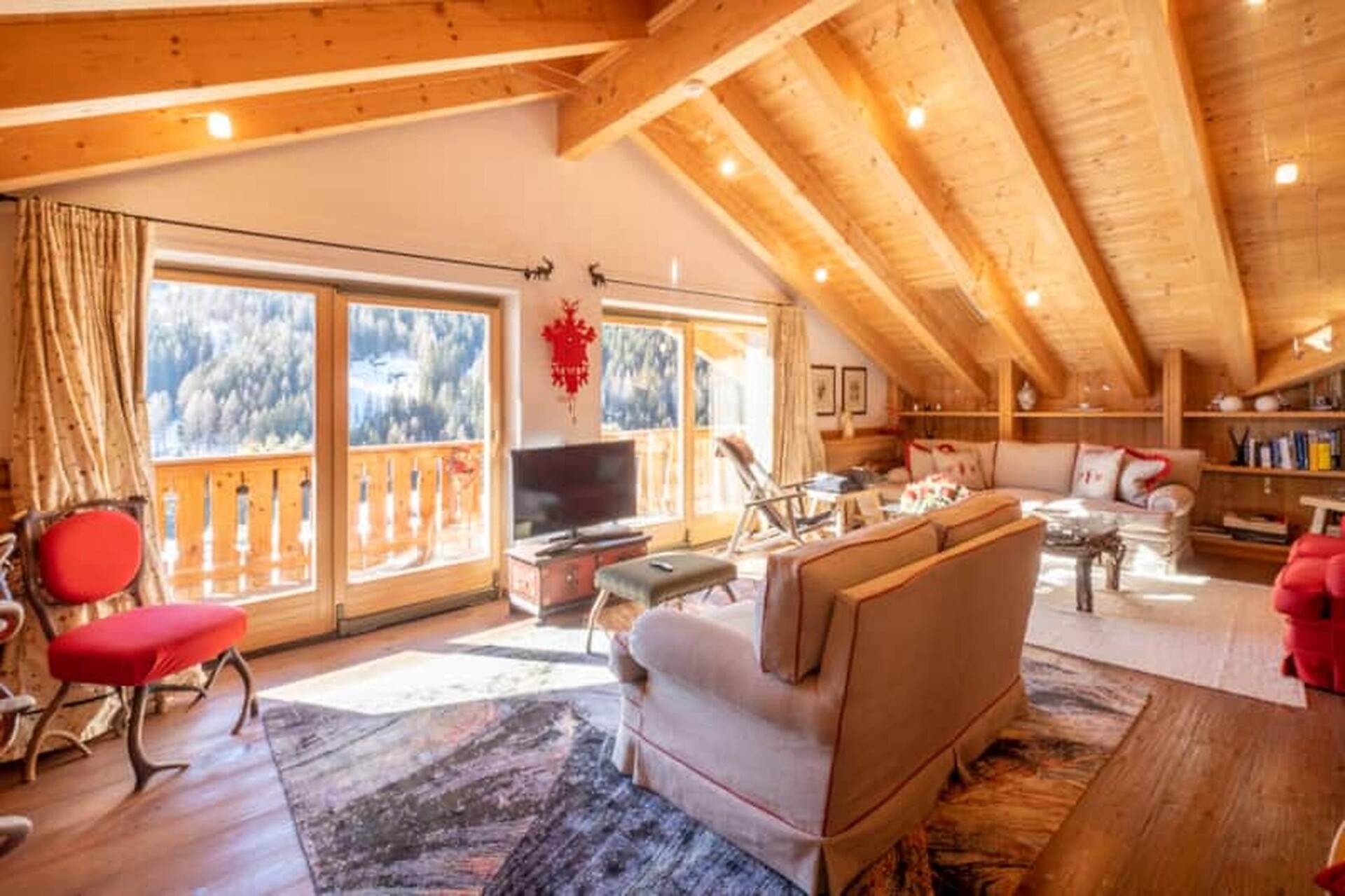 Penthouse Wohnung Wohnzimmer