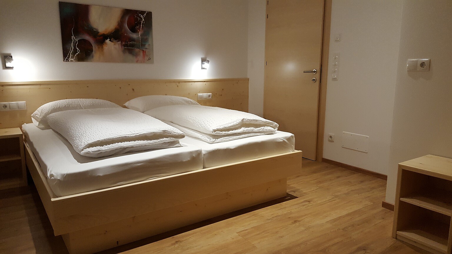 Schlafzimmer Nr. 2 im App. 1