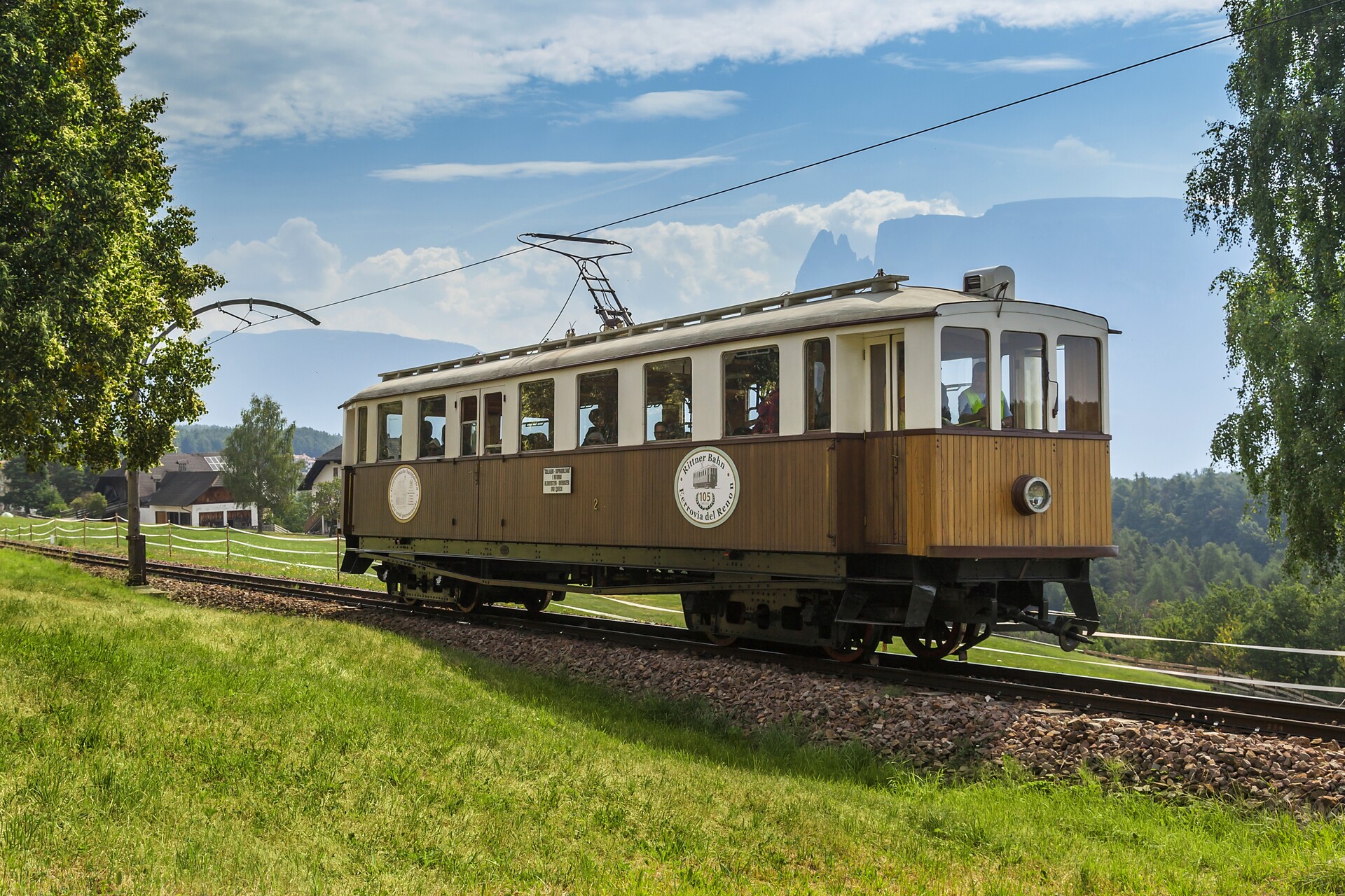 Die Rittnerbahn liegt in der Nähe