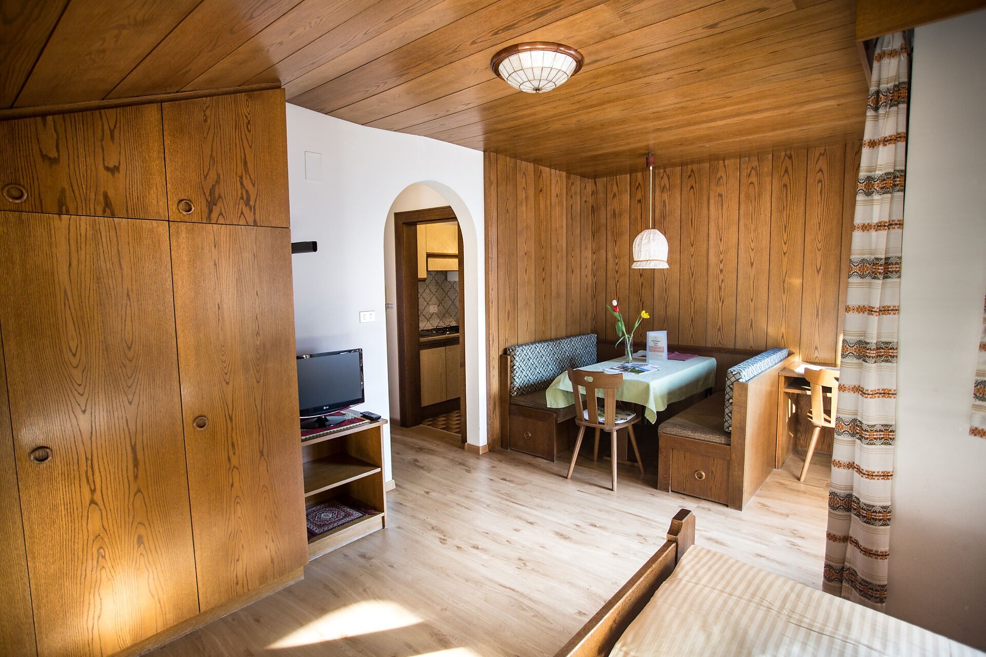 Wohnung D9 Küche Wohnraum
