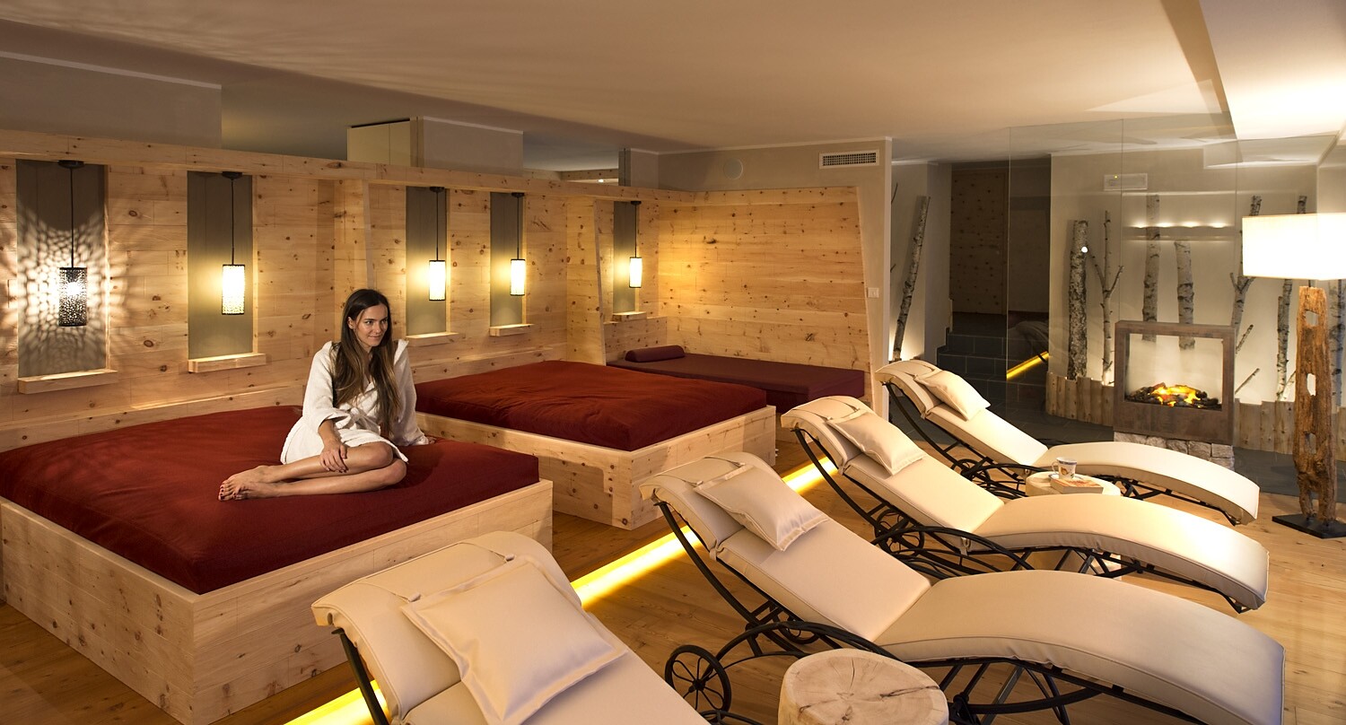 Zona relax nel reparto wellness