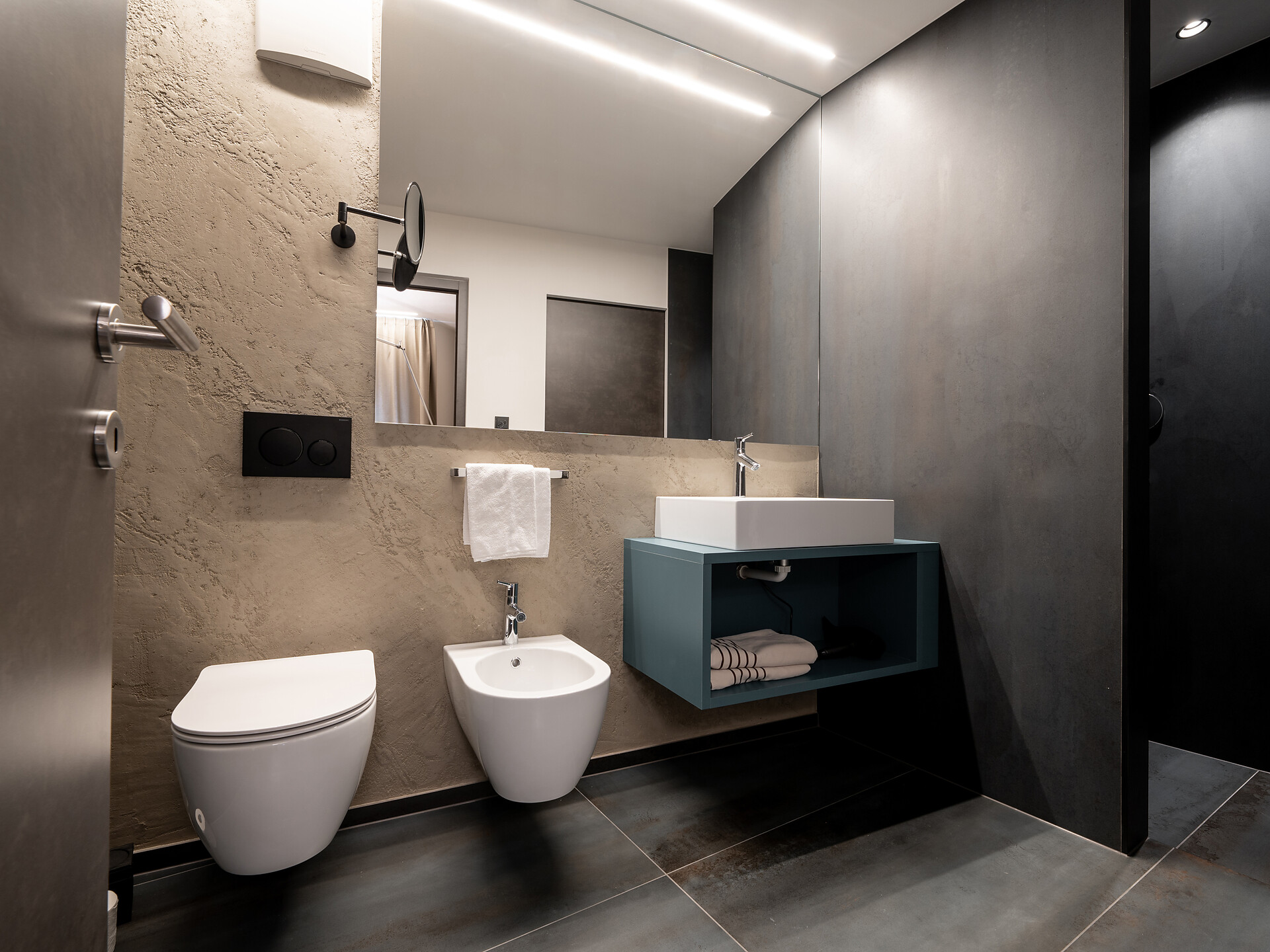 Appartement Chalet Typ E Badezimmer