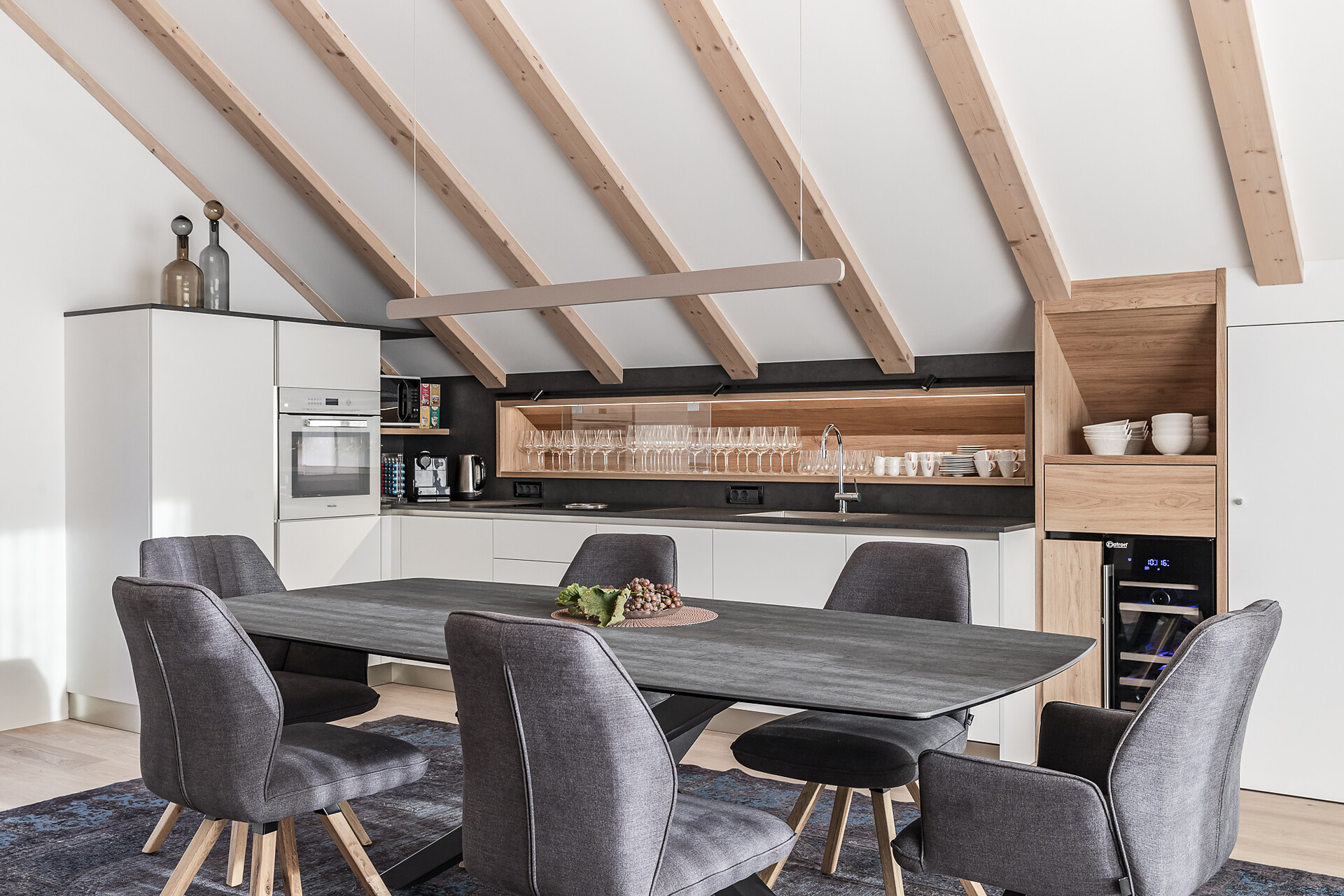 living & dining room