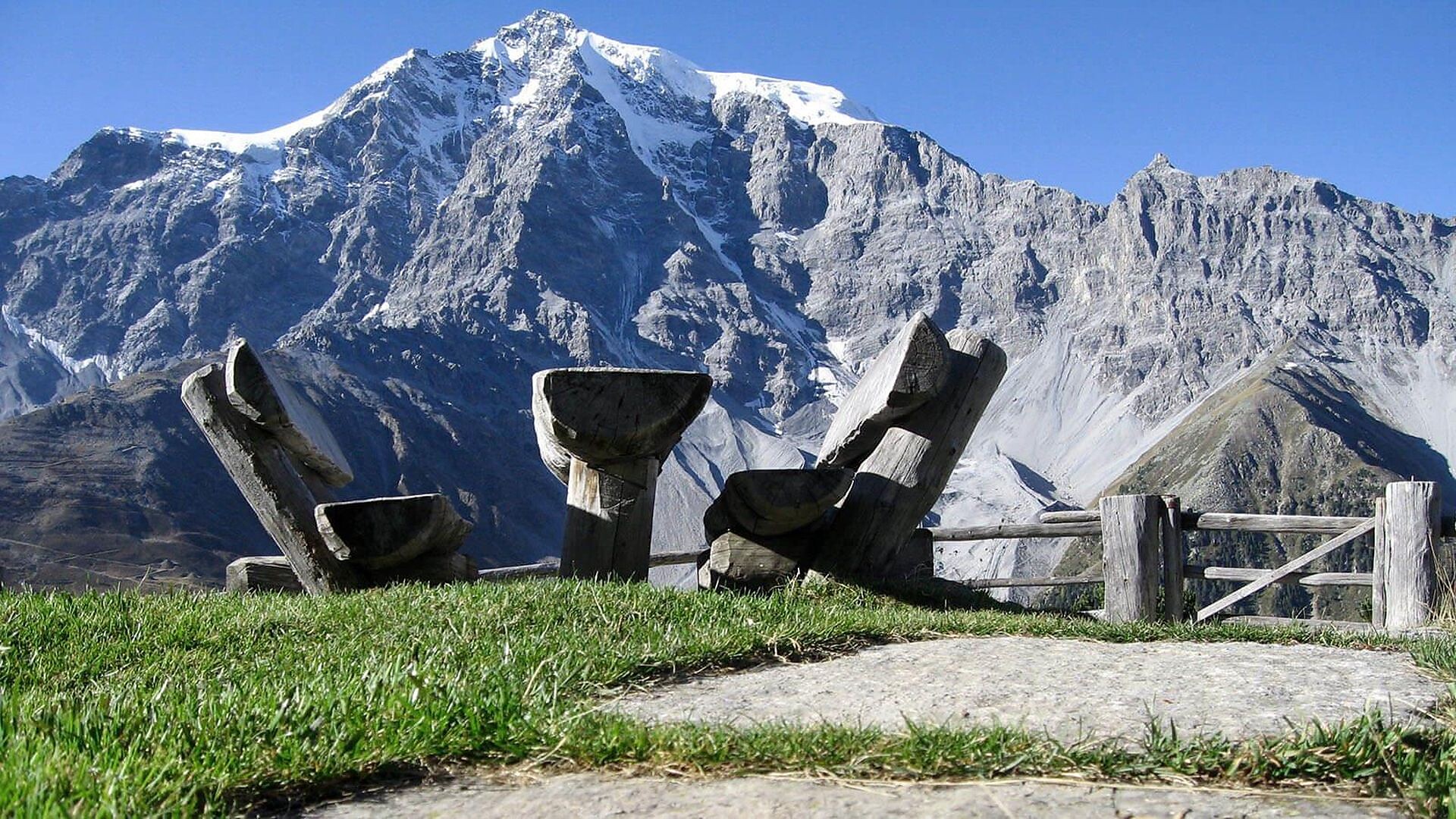 Malga vitelli con Ortles