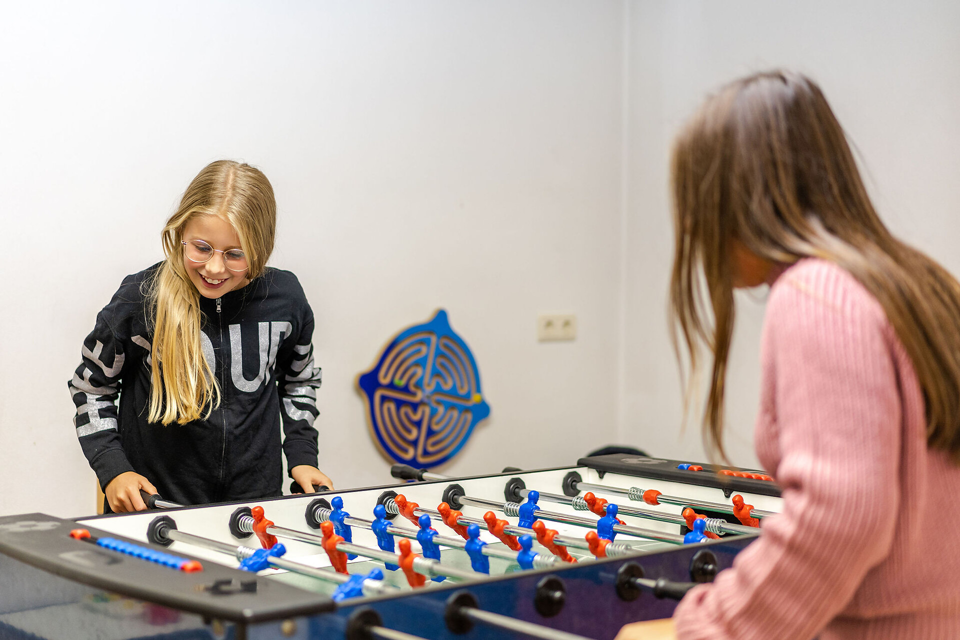 Room with games for children