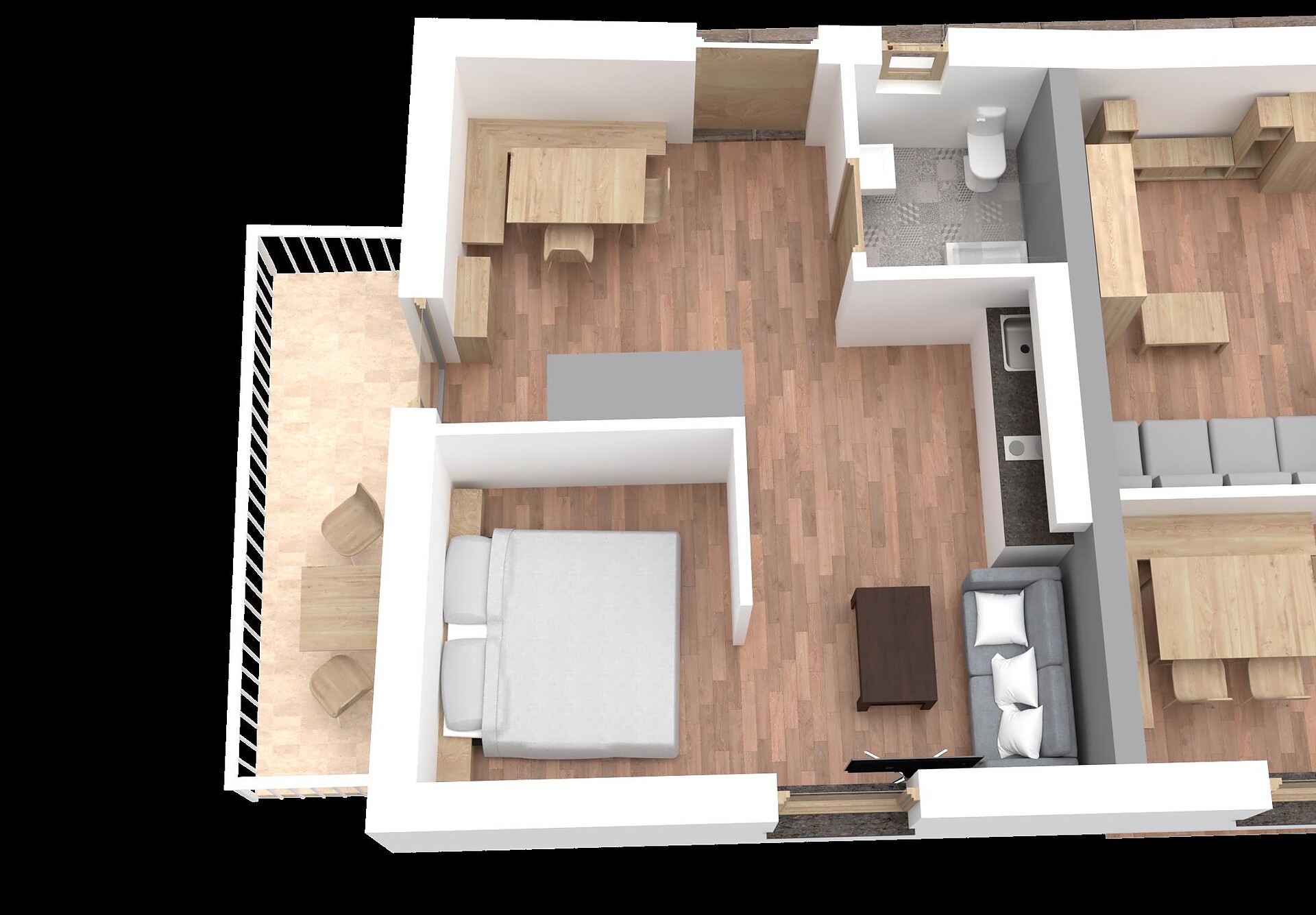 holiday flat 1st floor south