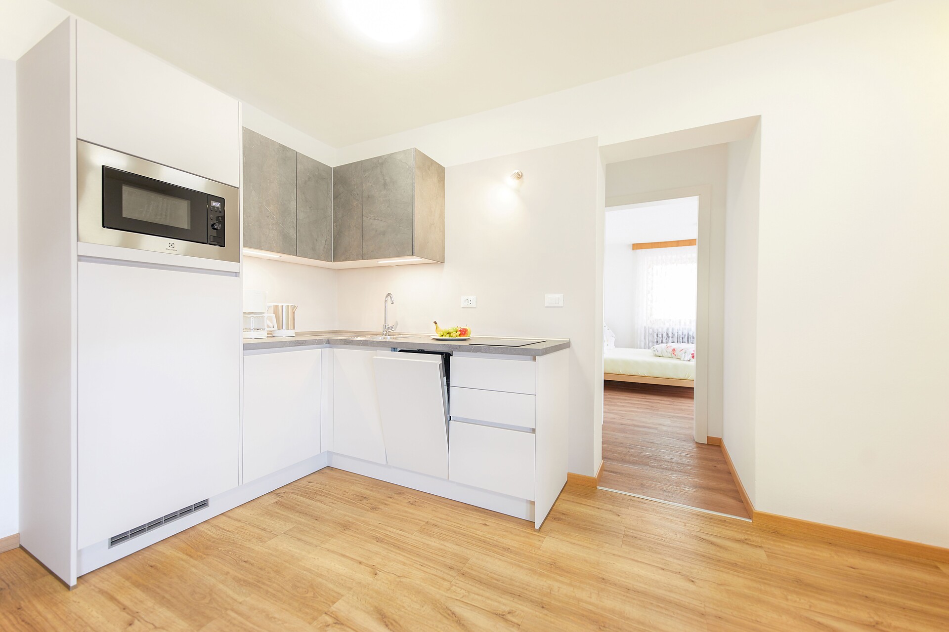 holiday flat with two separate bedrooms