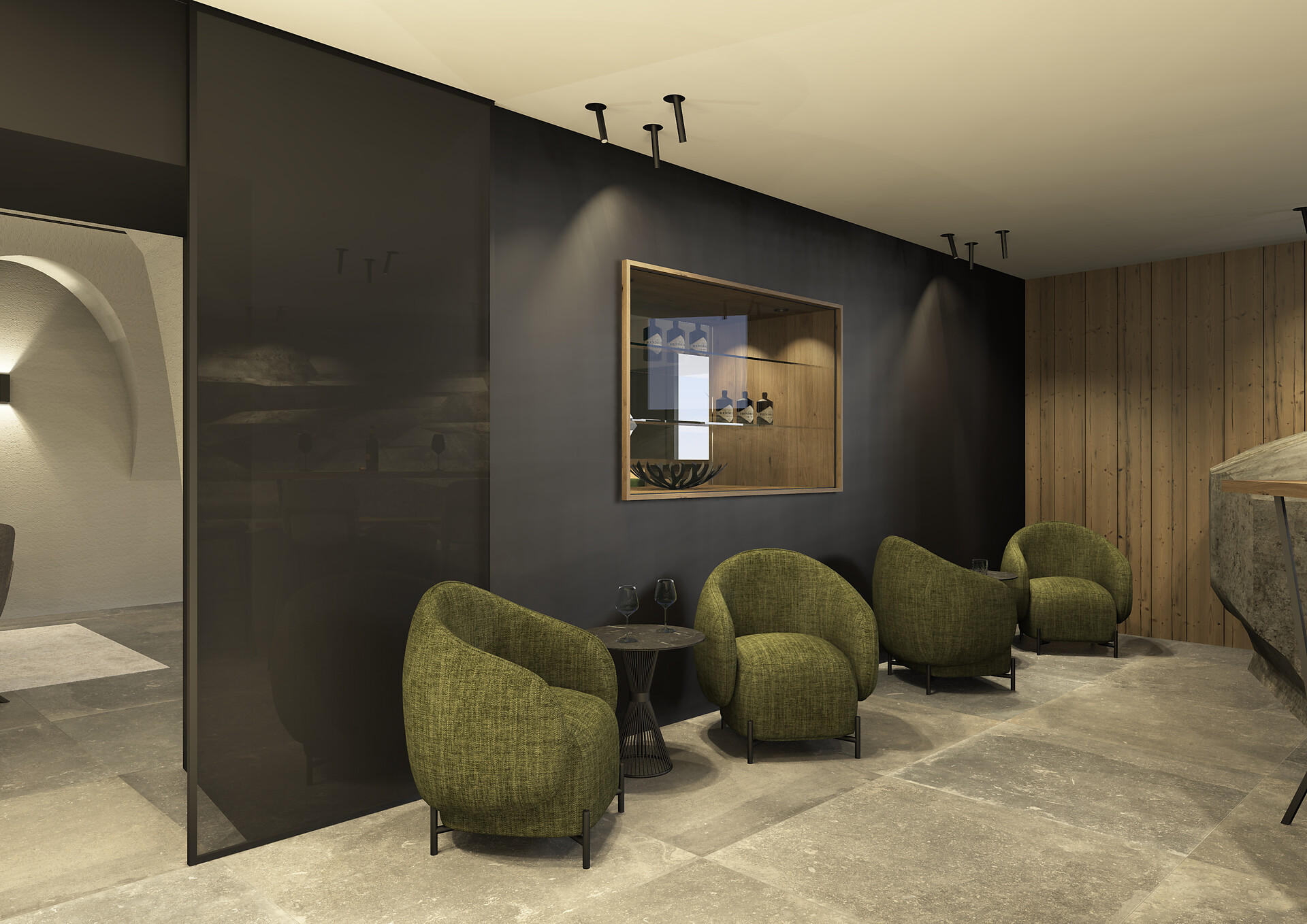 La sala roccia Sala ricreativa per i nostri ospiti