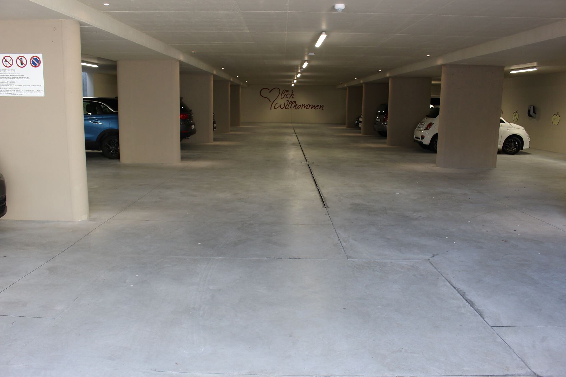 parcheggio sotterraneo