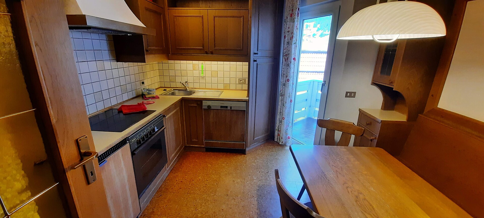Cucina appartamento 4 persone