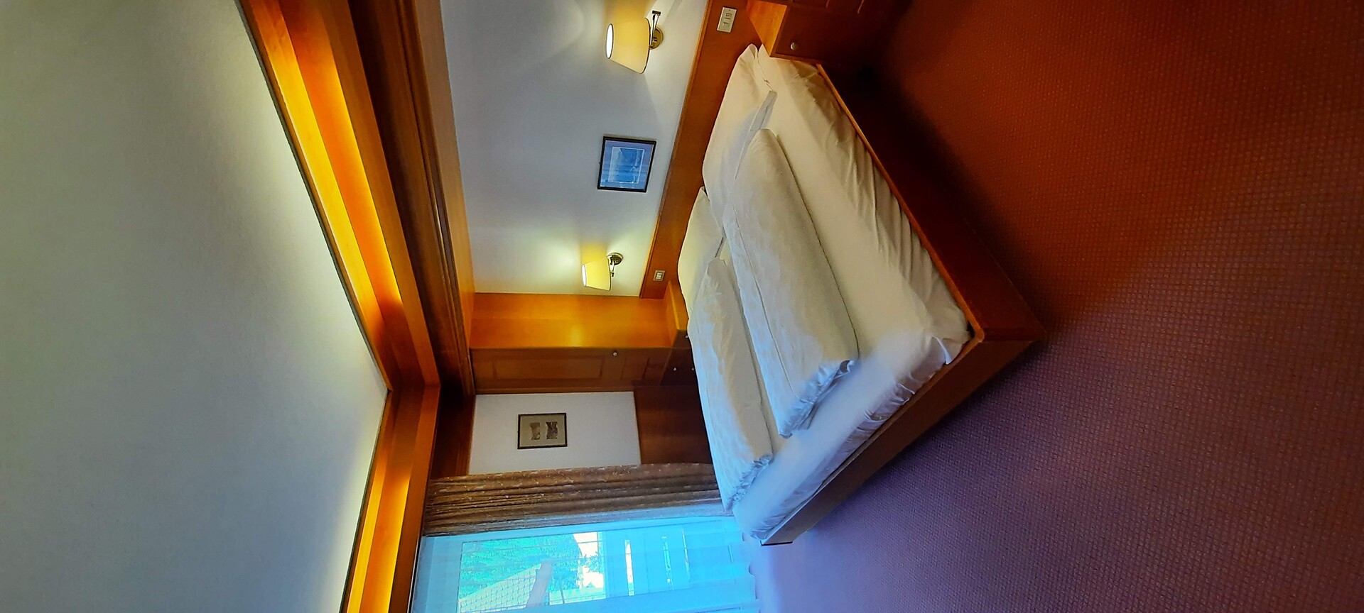 Camera da letto appartamento 4 persone