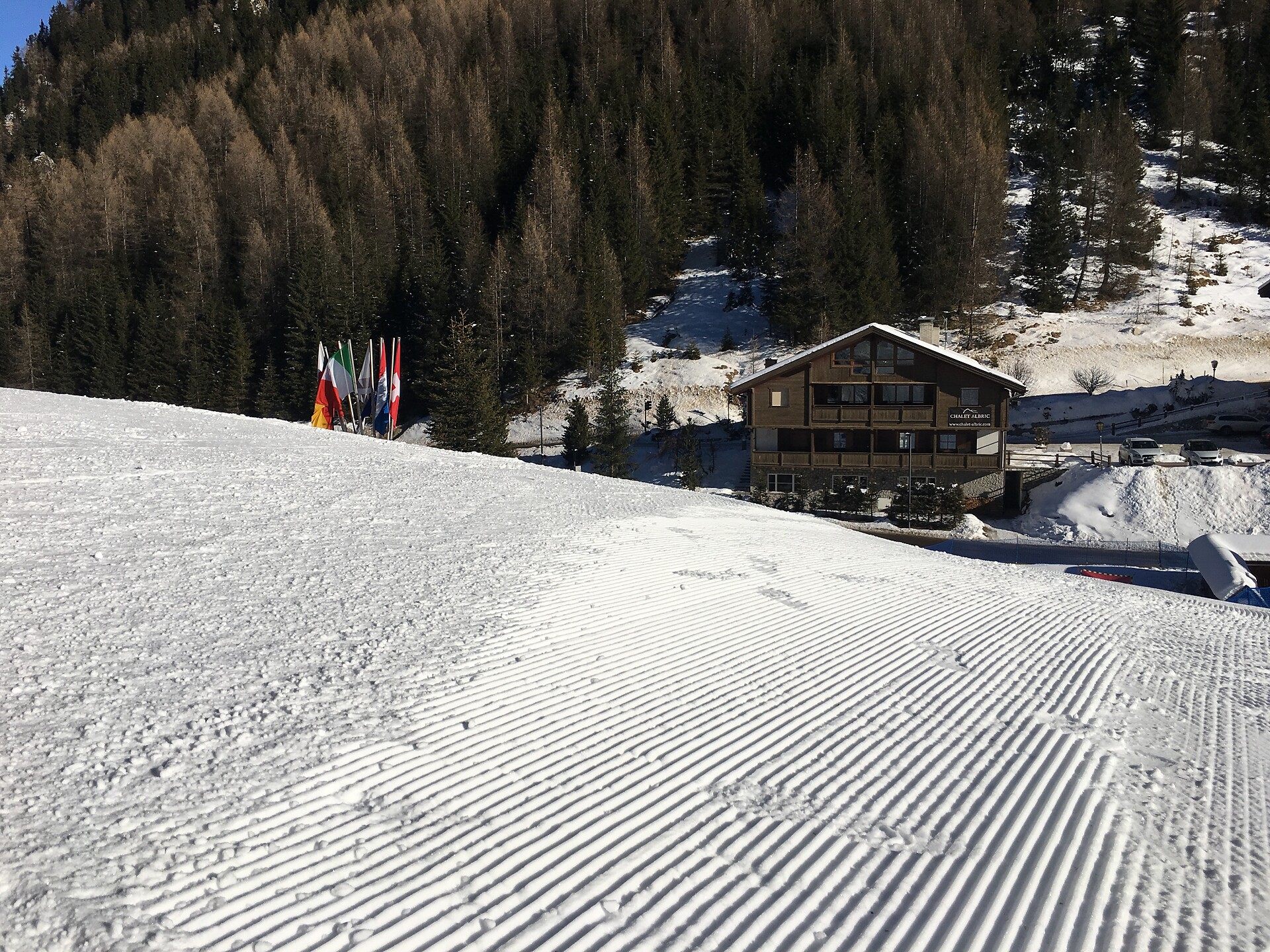 Slopes at the door