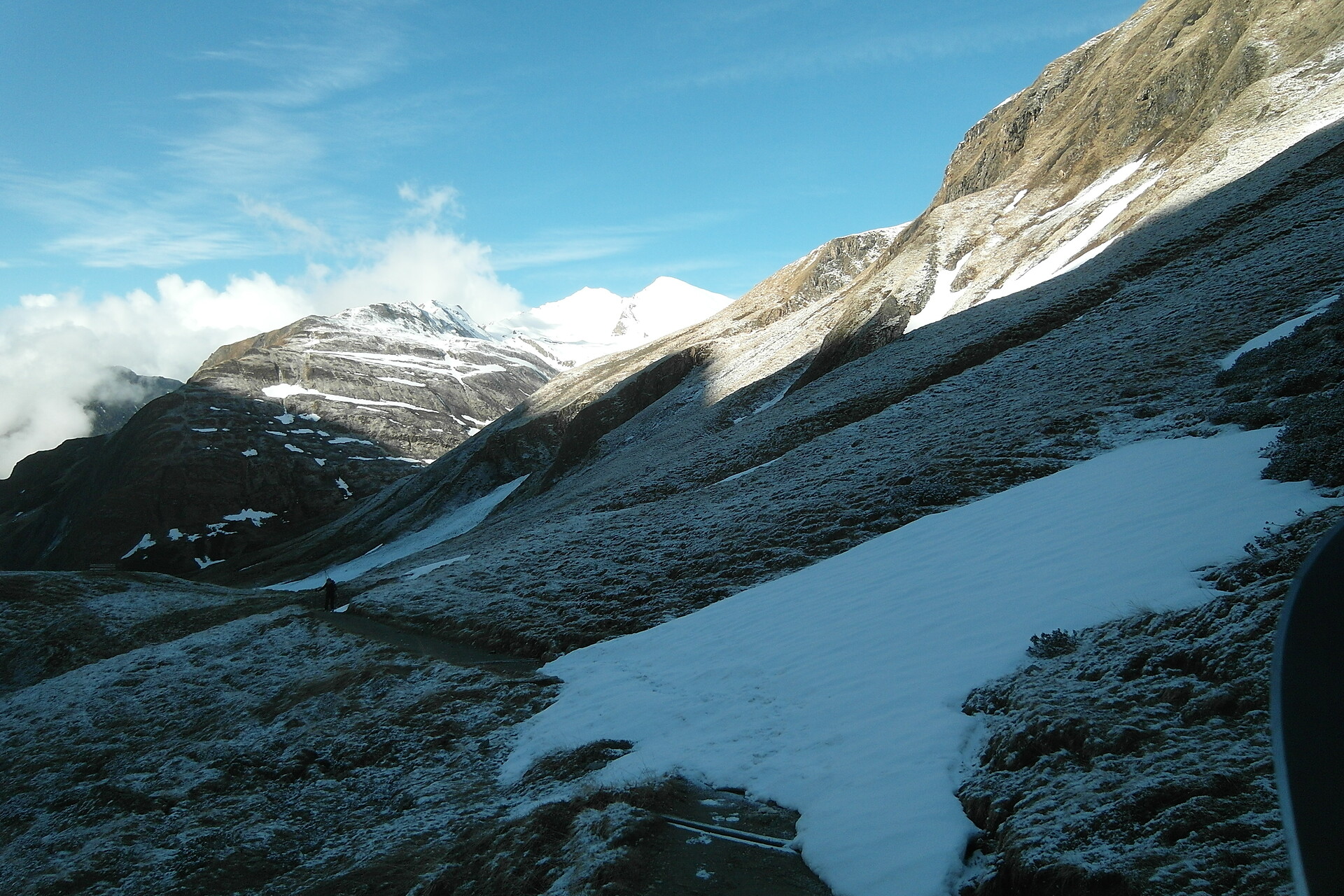 high on the tops