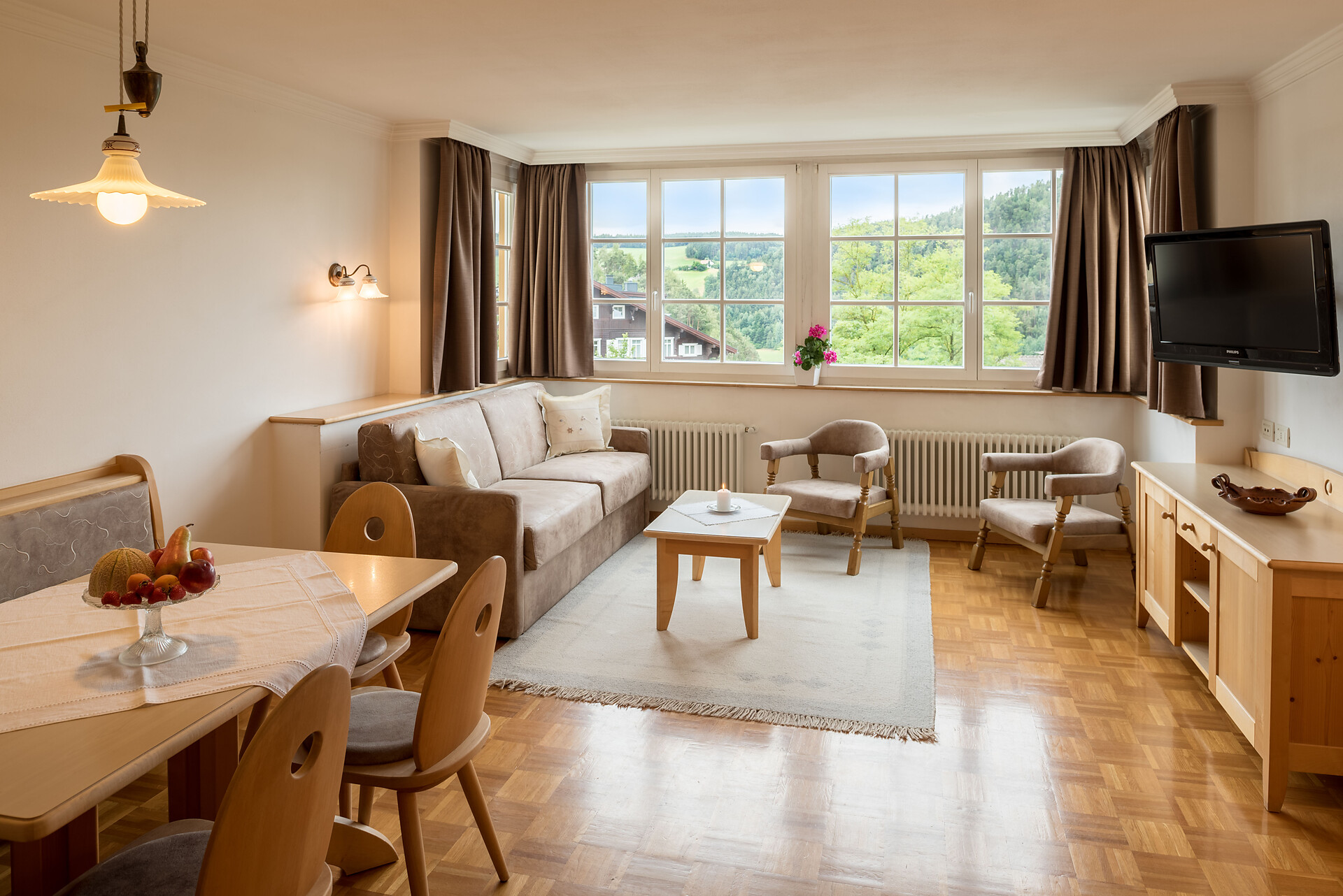 Appartement Brunelle Wohnraum