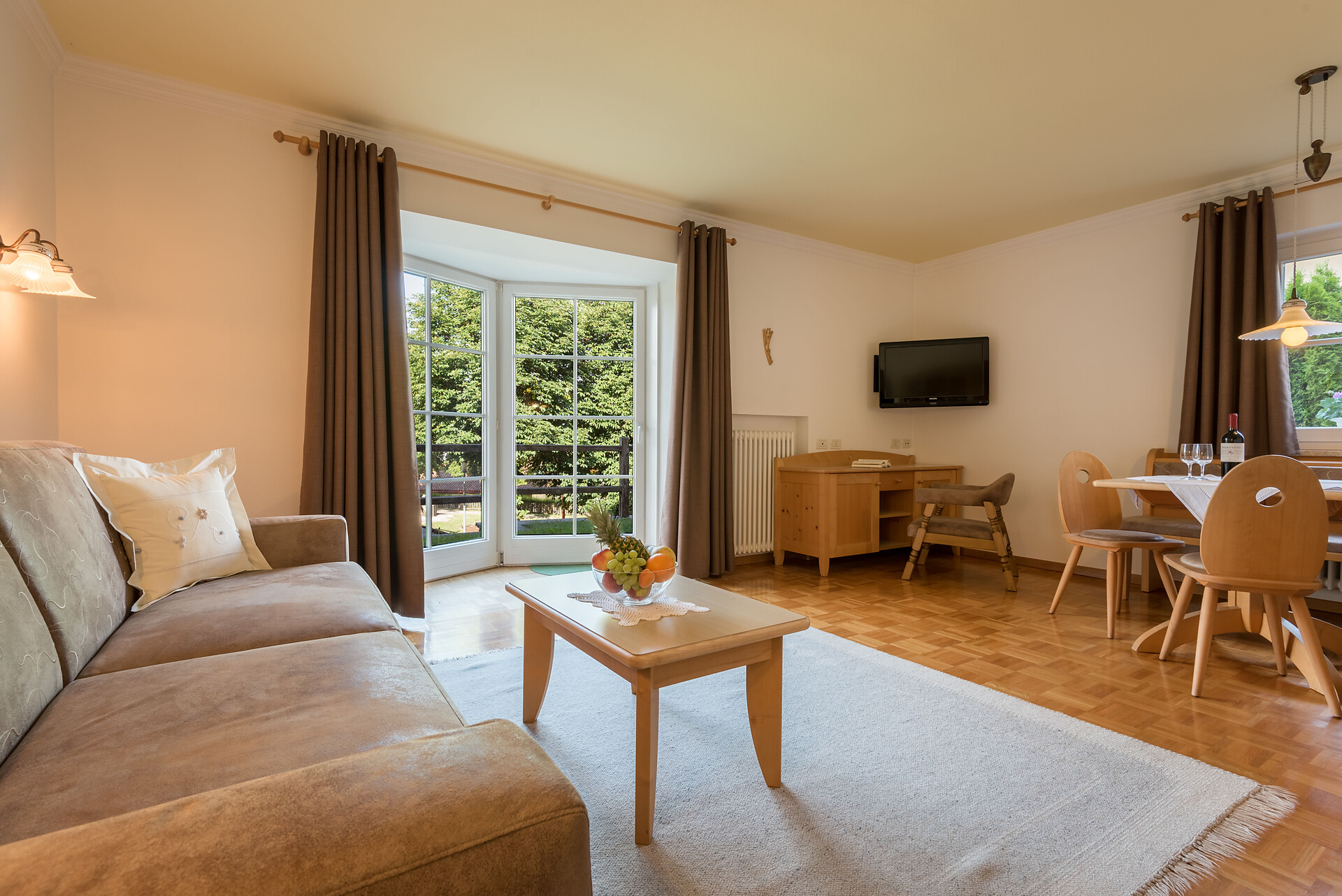 Appartement Arnika Wohnraum