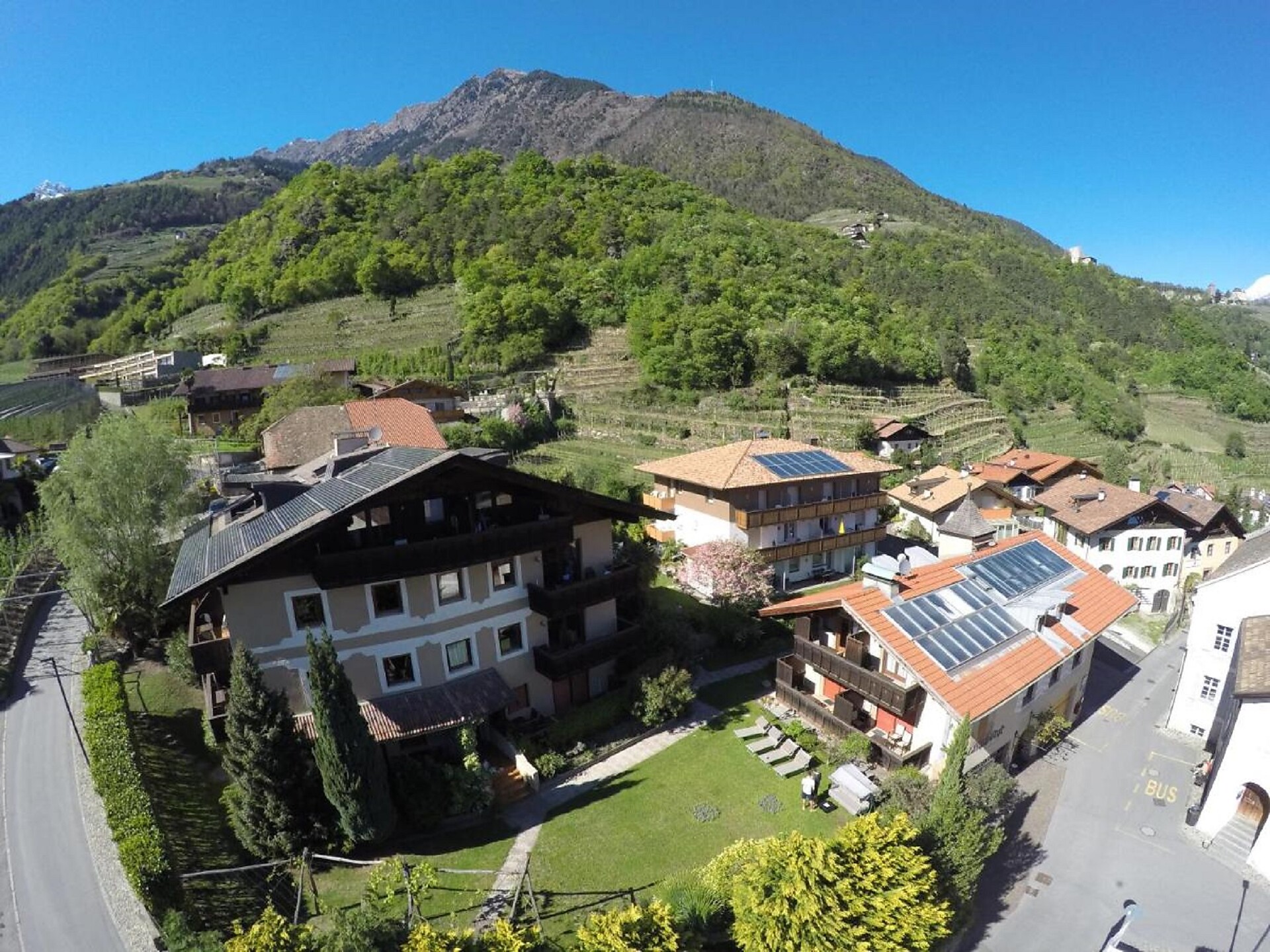 Panoramabild Haus