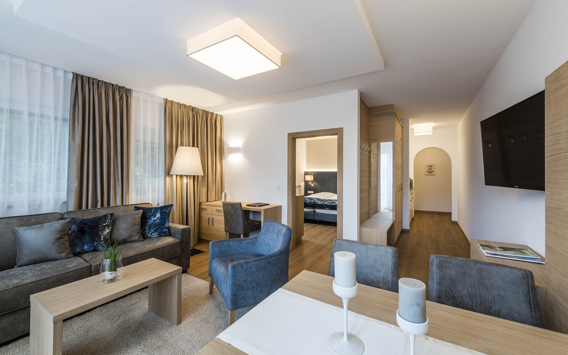 Appartement mit Terrasse