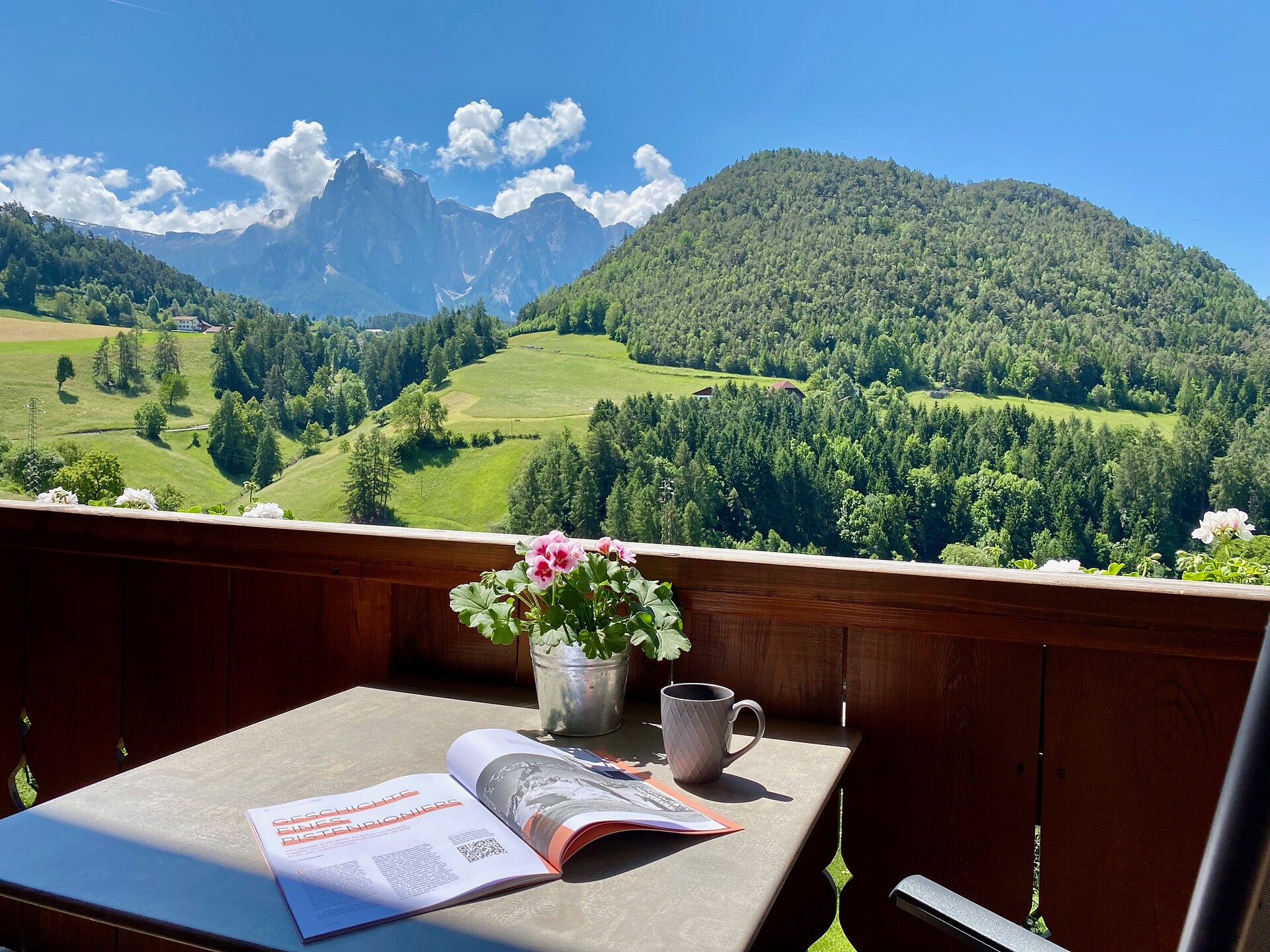 Aussicht Balkon Mountain