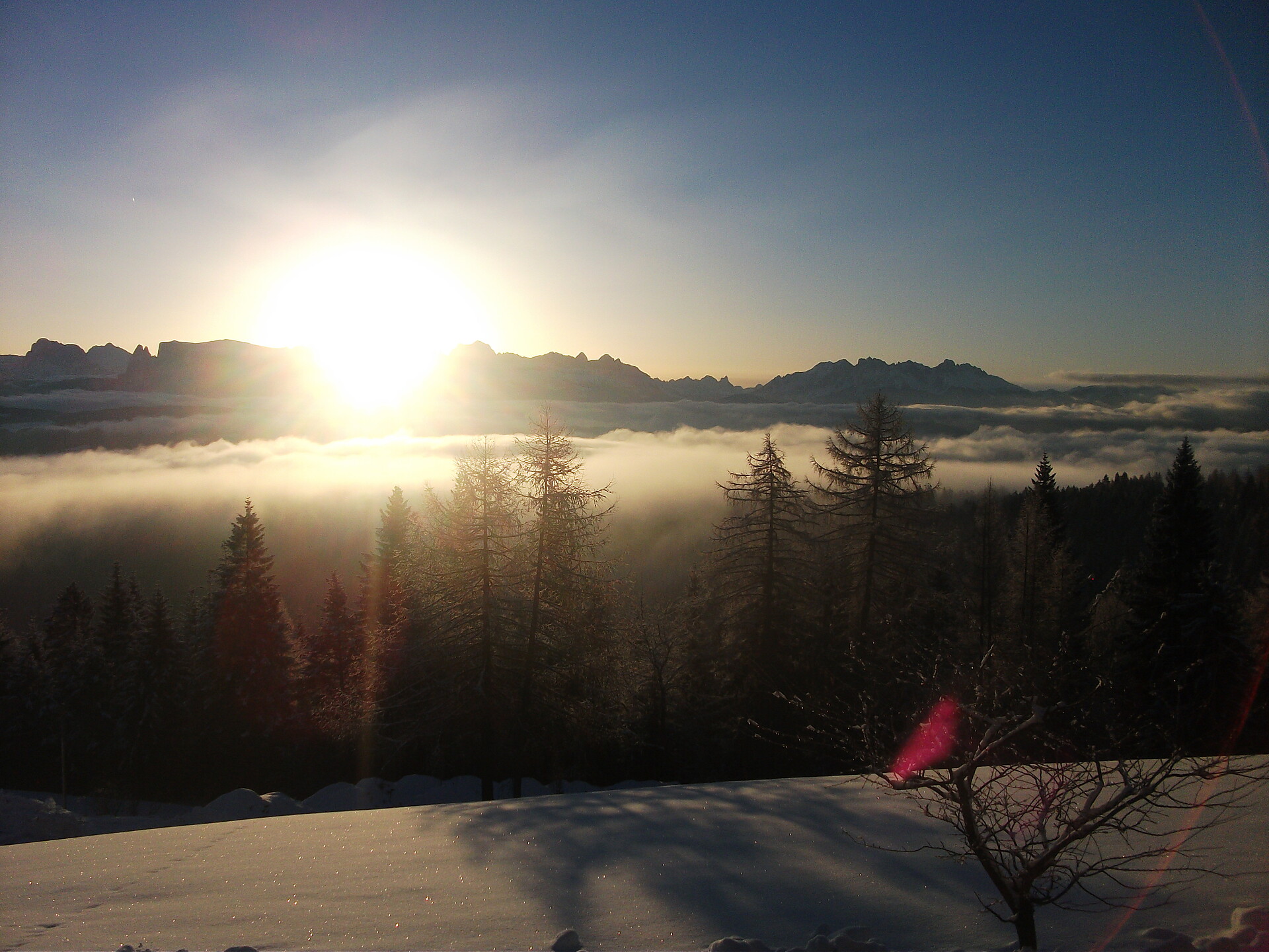 Winterimpressionen am frühen Morgen /Stücklhof