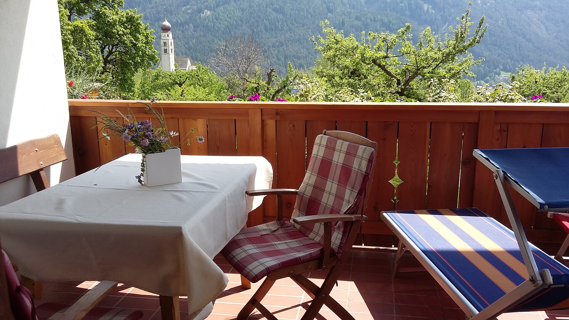 Panoramablick Südterrasse
