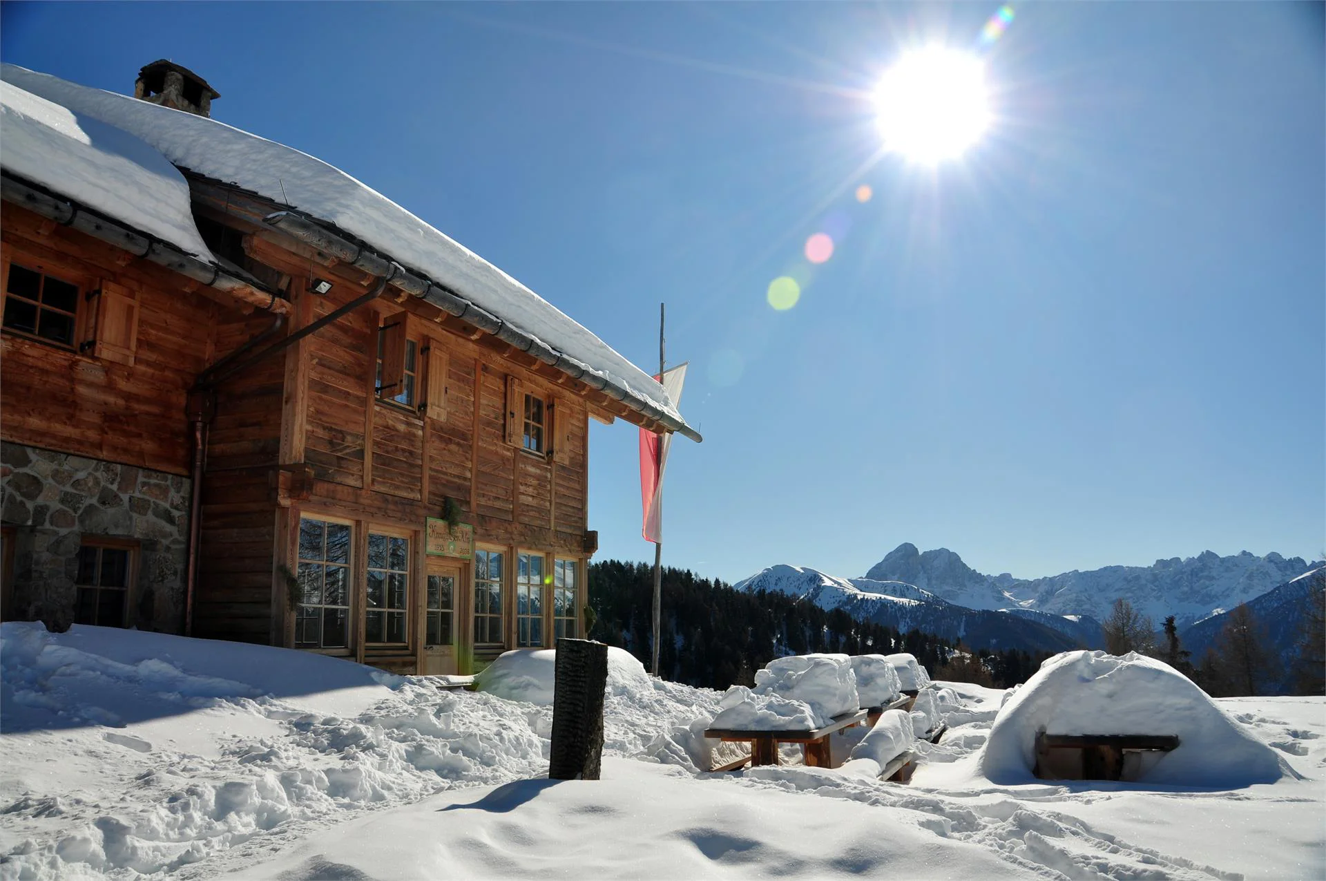 Schutzhütte Kreuzwiesen Alm Lüsen 2 suedtirol.info